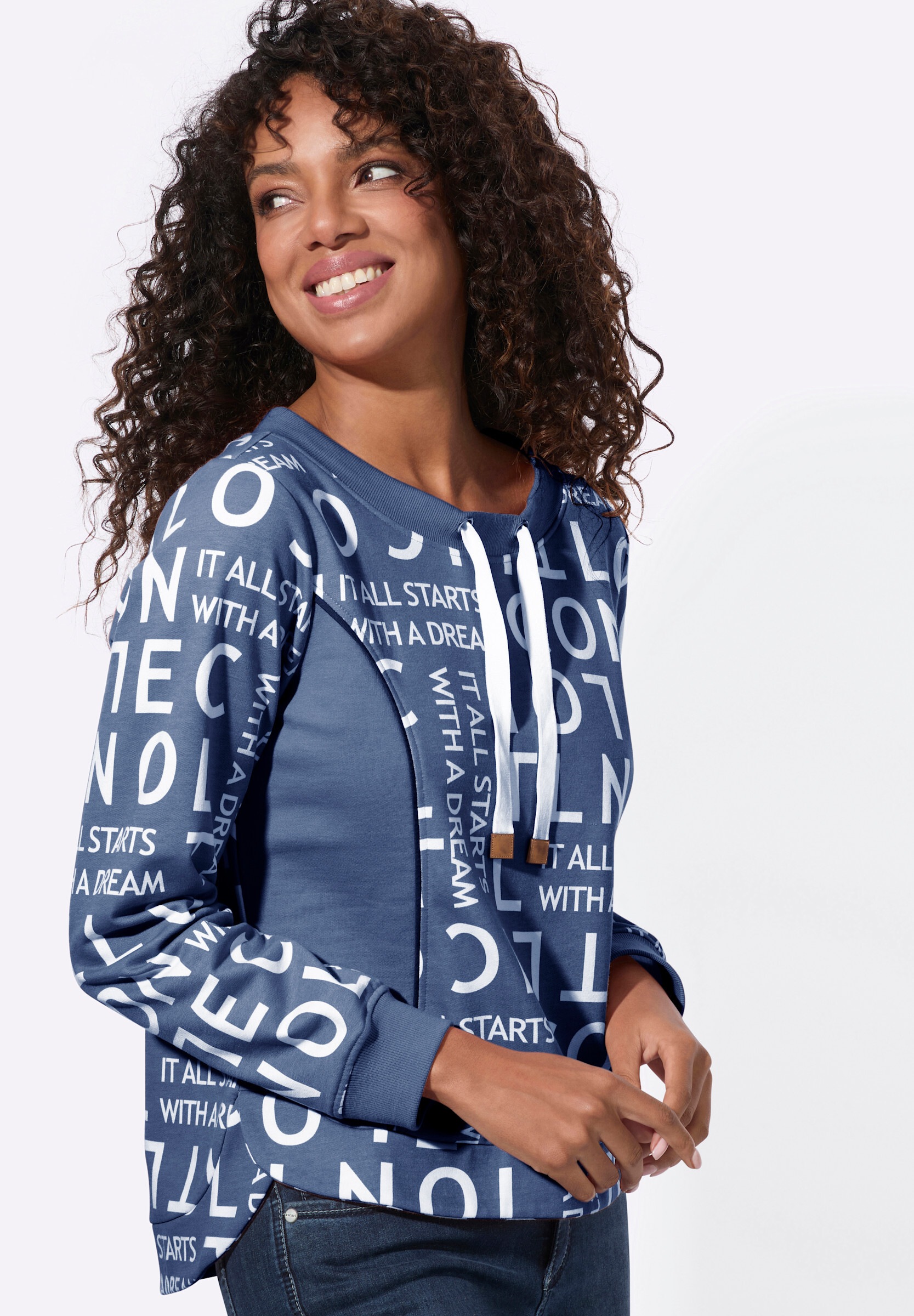 Witt Sweatshirt »Sweatshirt Sweatshirt mit angerautem Innenteil«
