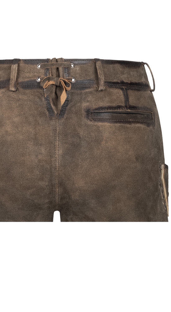Nübler Trachtenlederhose »Lederhose Hotpant Viona«