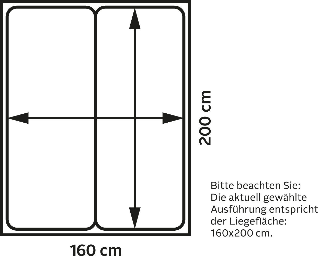Westfalia Schlafkomfort Boxspringbett