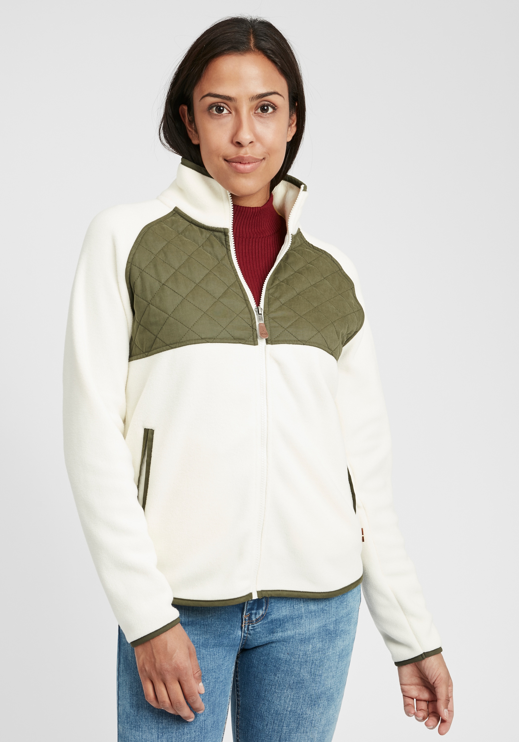 OXMO Kapuzenfleecejacke »Sweatjacke OXMalin«