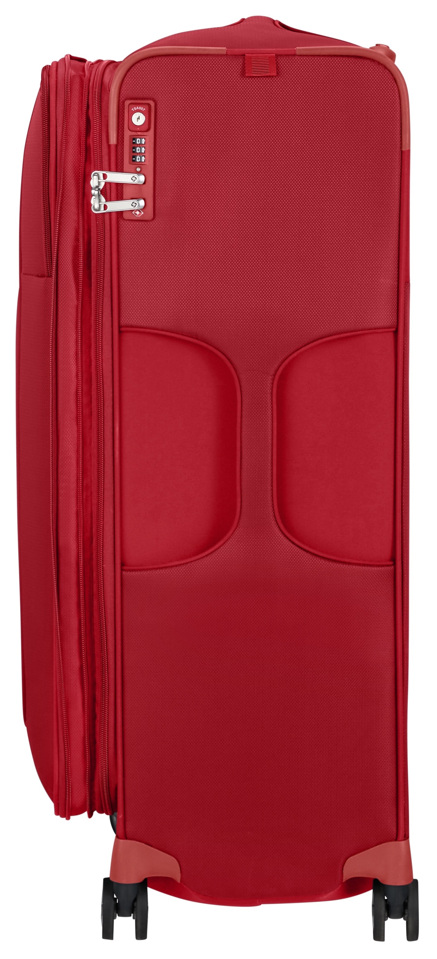 Samsonite Weichgepäck-Trolley »D'LITE, verschiedene Größen und Farben«, 4 Rollen, Hartschalen-Koffer Reisekoffer TSA-Zahlenschloss Volumenerweiterung
