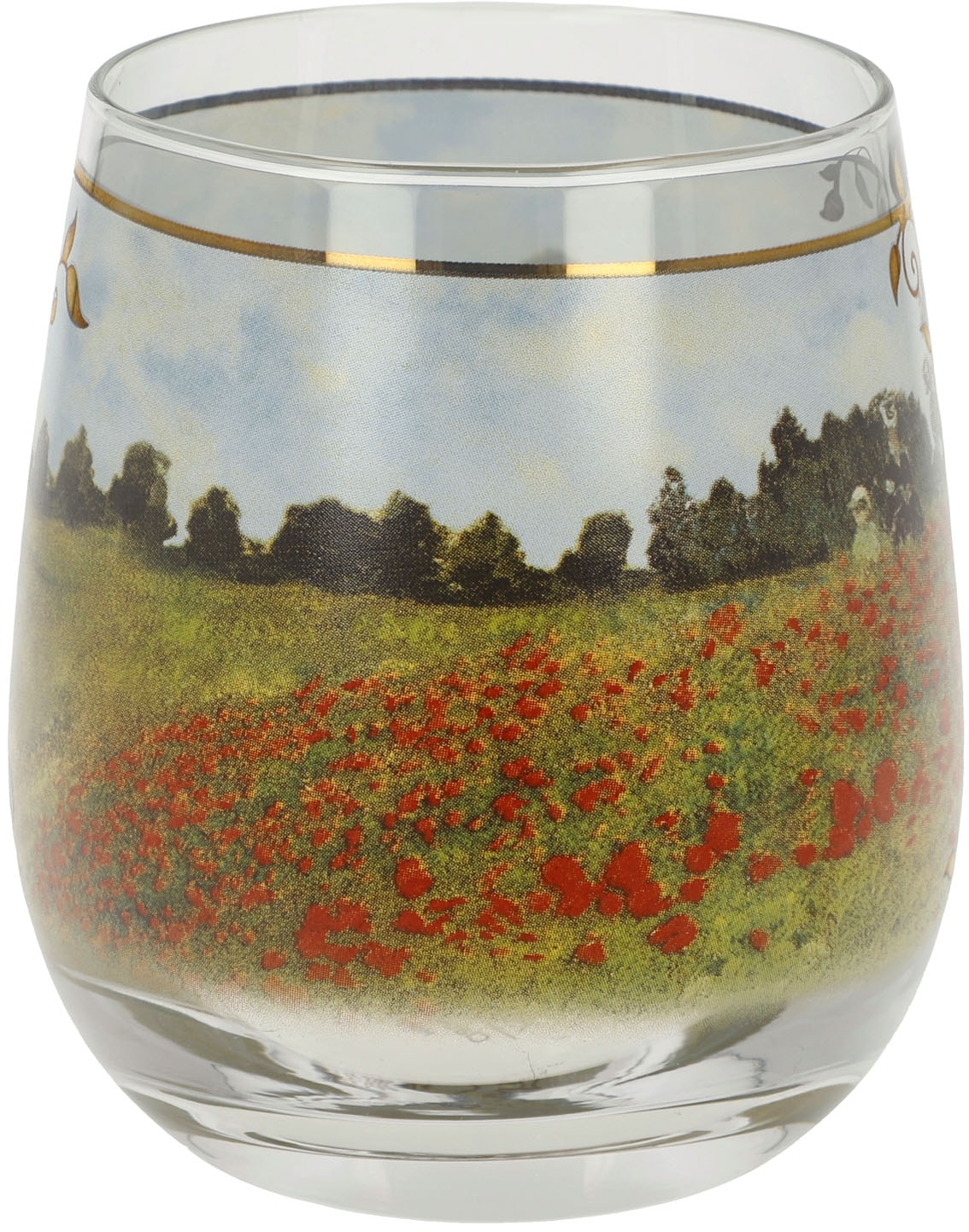 Goebel Windlicht »Windlicht Claude Monet- Mohnfeld«