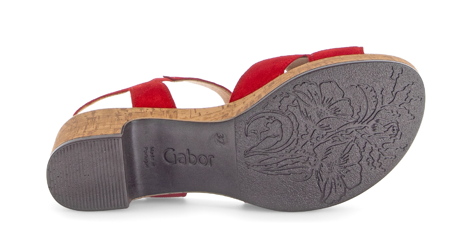 Gabor Sandalette »Kreta«  Blockabsatz, Plateau, Sommerschuh mit zwei Klettverschlüssen, G-Weite