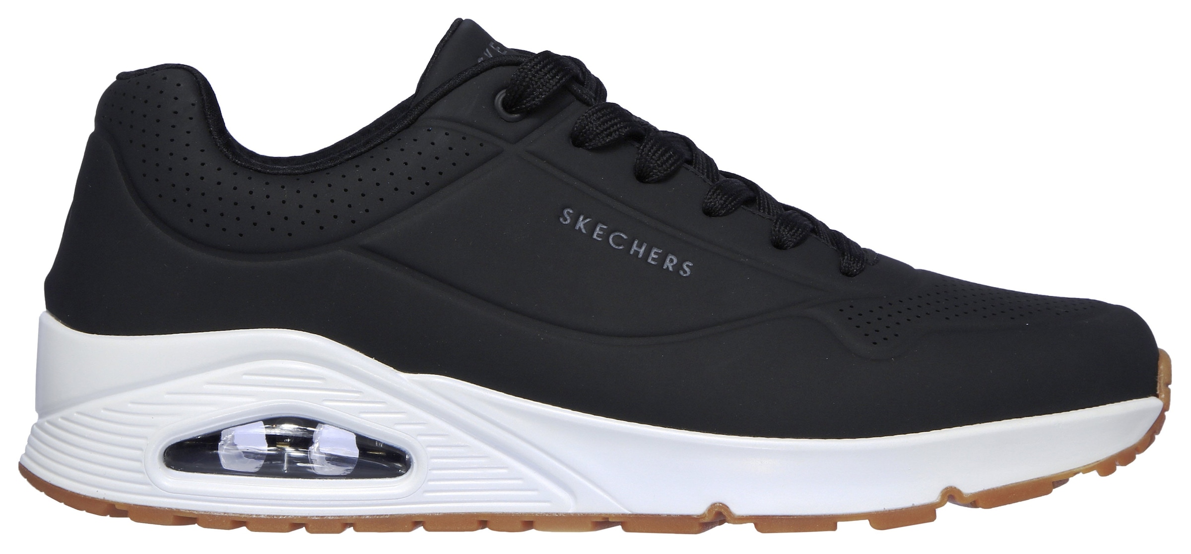 Skechers Sneaker »UNO-STAND ON AIR«, Plateausneaker, Keilsneaker mit Memory Foam