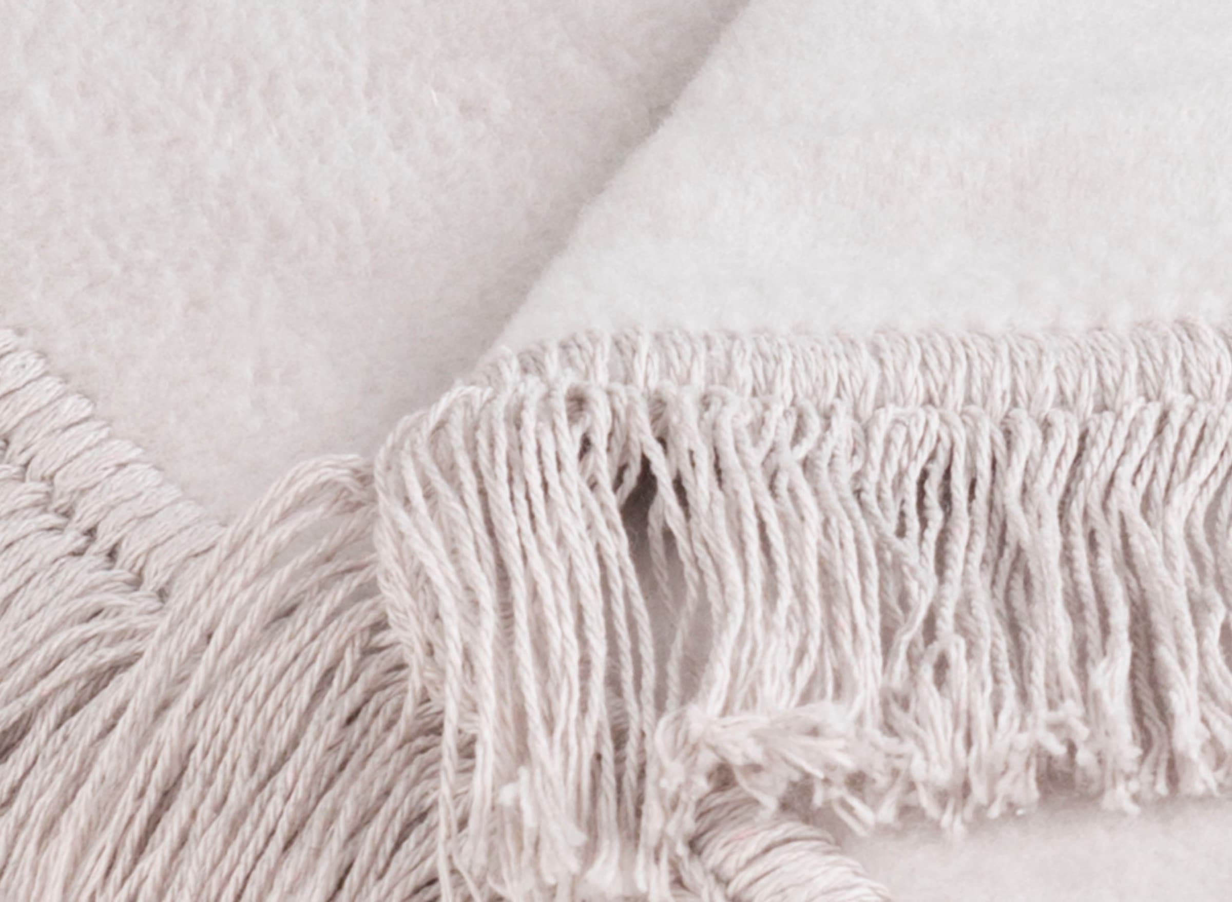 Biederlack Sofaschoner »Cotton Cover«, mit Fransen versehen