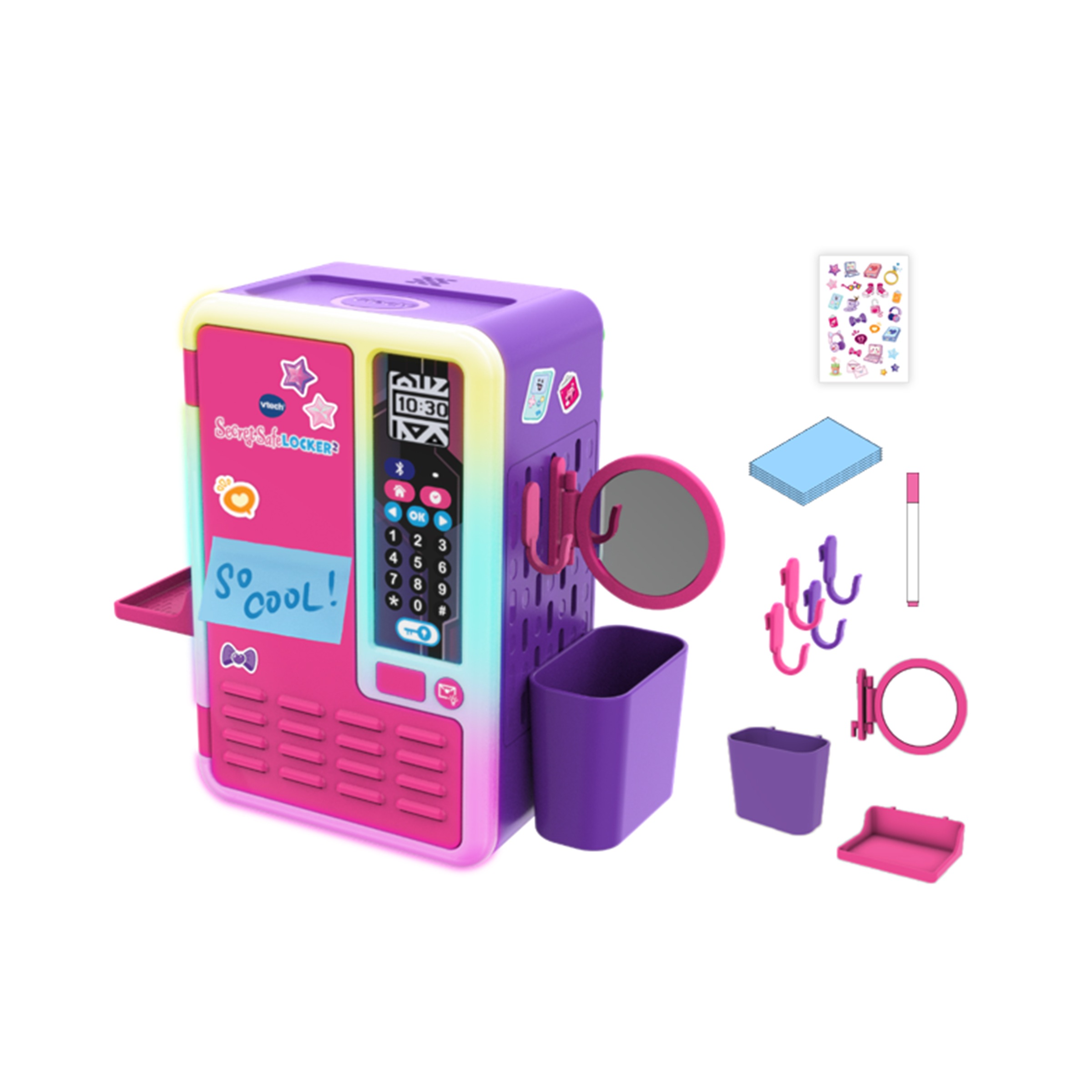 Vtech® Elektronisches Tagebuch »KidiSecrets Traumtresor Deluxe« mit leuchtendem Rahmen