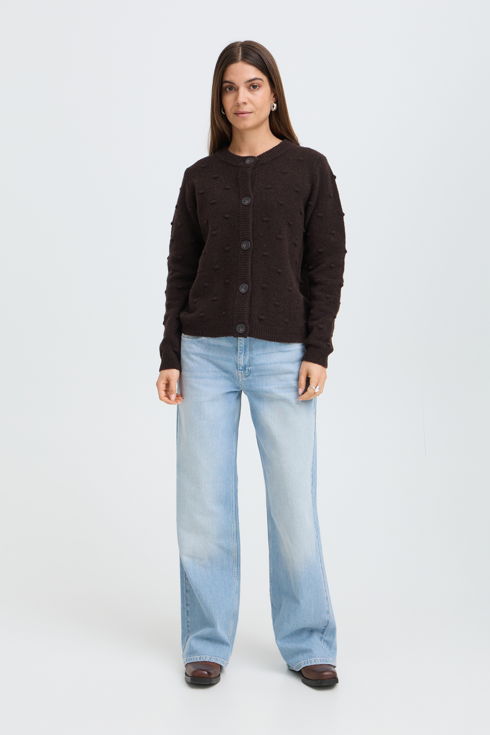 Pulz Jeans Strickpullover »Damen Langarm PZDAGMAR«