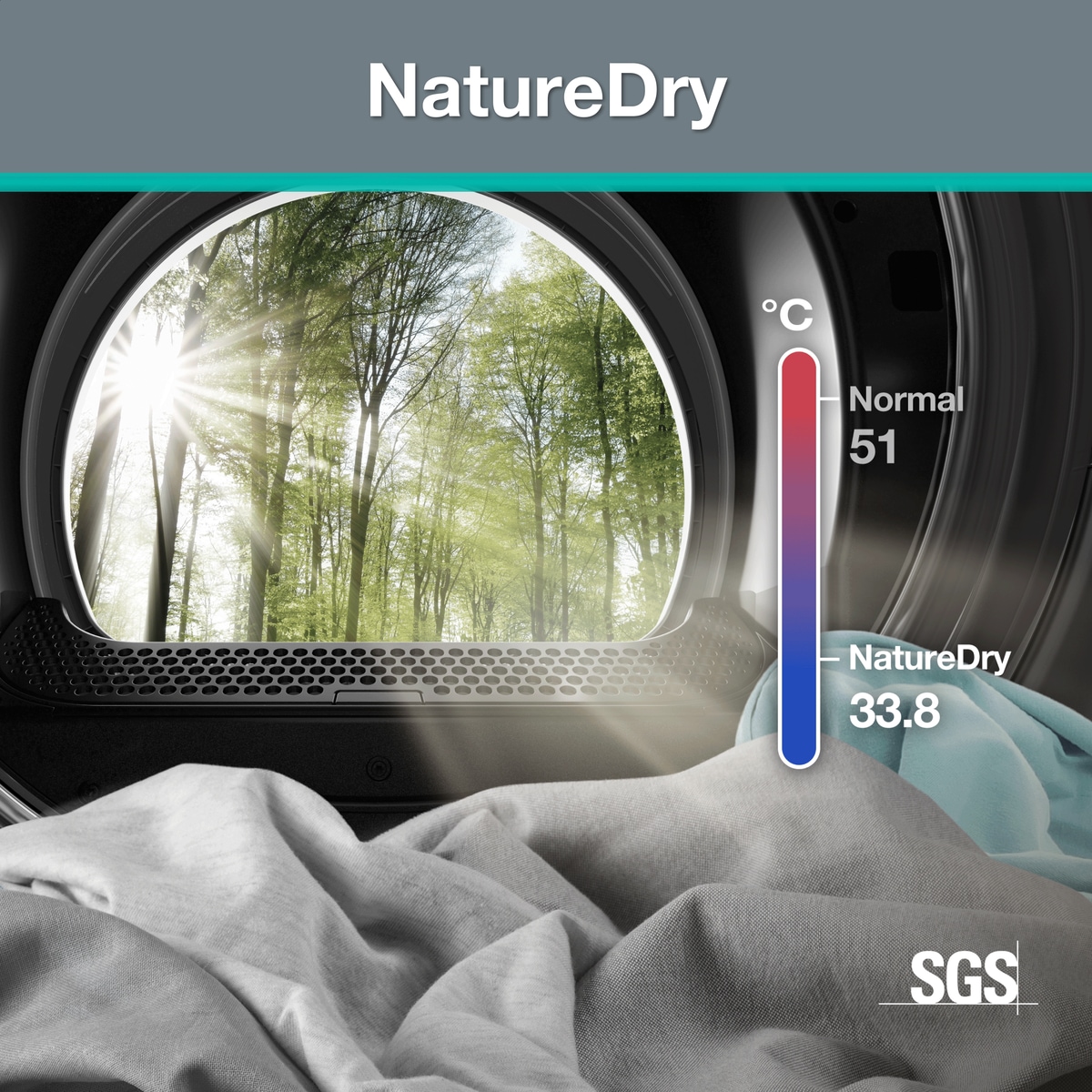GORENJE Wärmepumpentrockner »D5G69BP« G600 NatureDry Schonung | FastDry Pro 39 | Knitterschutz