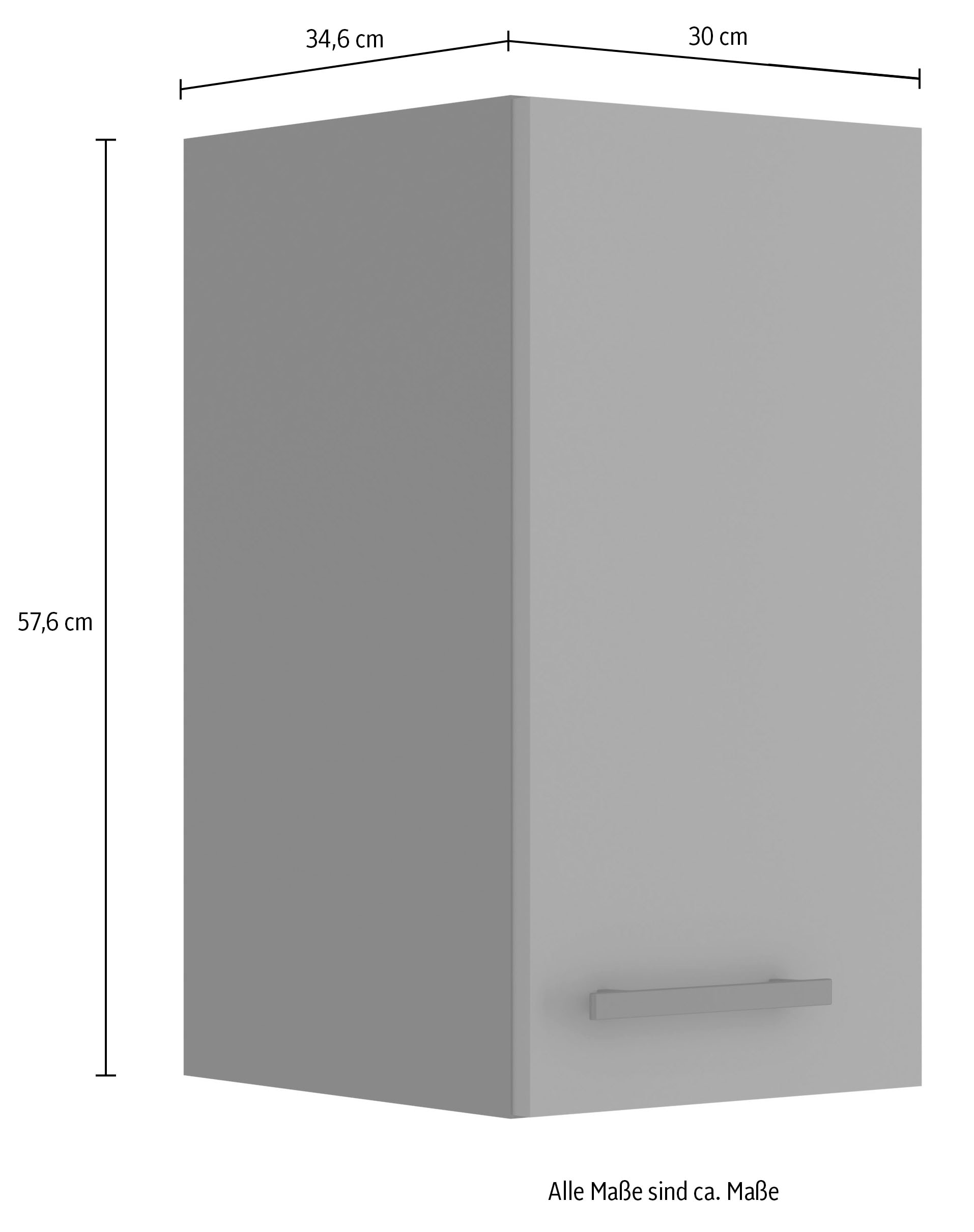 OPTIFIT Hängeschrank »Bella«, Breite 30 cm, 1 Tür, 1 Einlegeboden