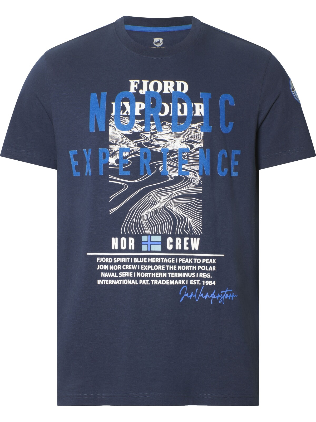 Jan Vanderstorm T-Shirt »T-Shirt REDLEF«