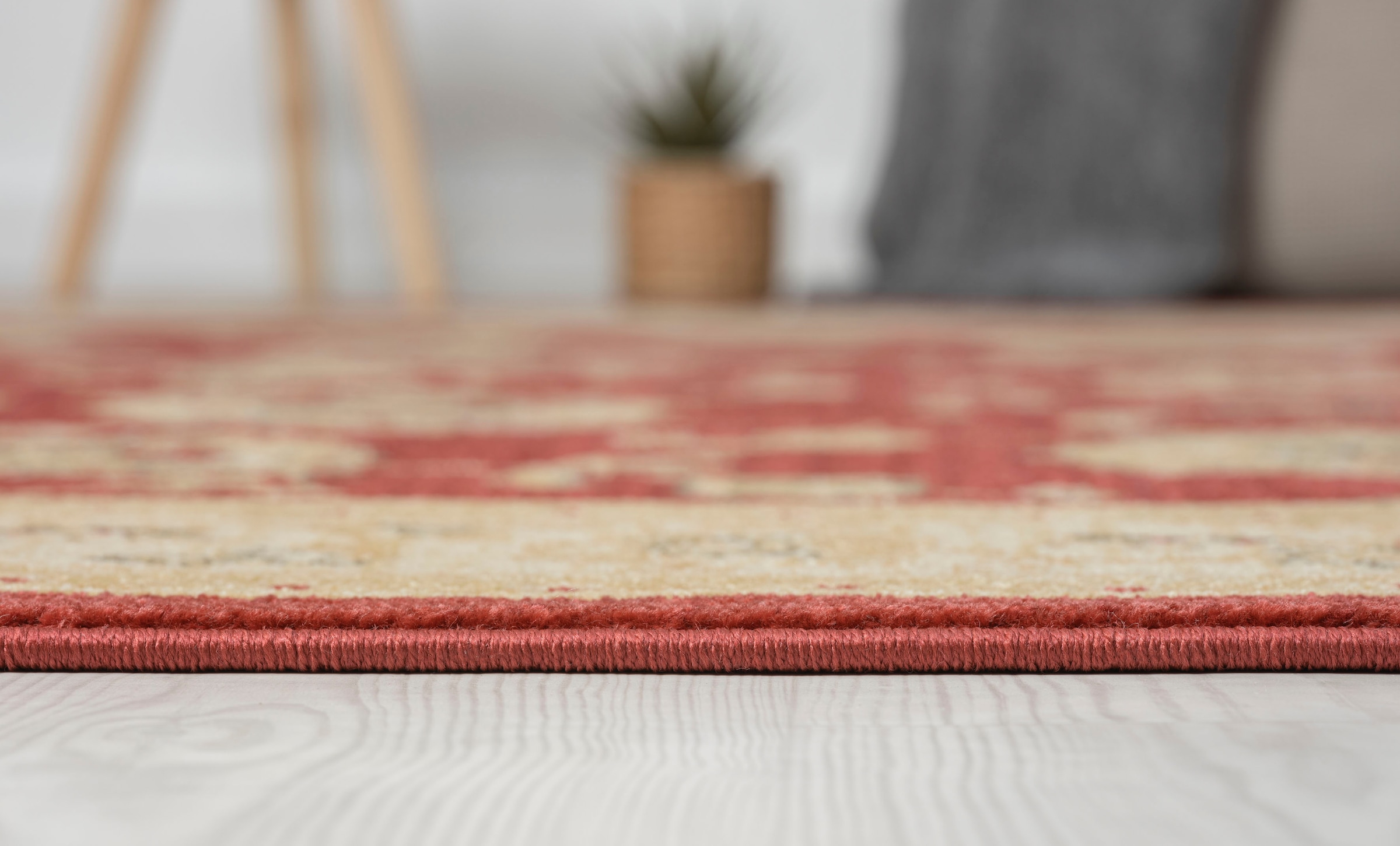 Myflair Möbel & Accessoires Teppich »Maryam 3« rechteckig 7,5 mm Höhe Kurzflor, Orient Optik, edler Glanz, besonders weich durch Microfaser