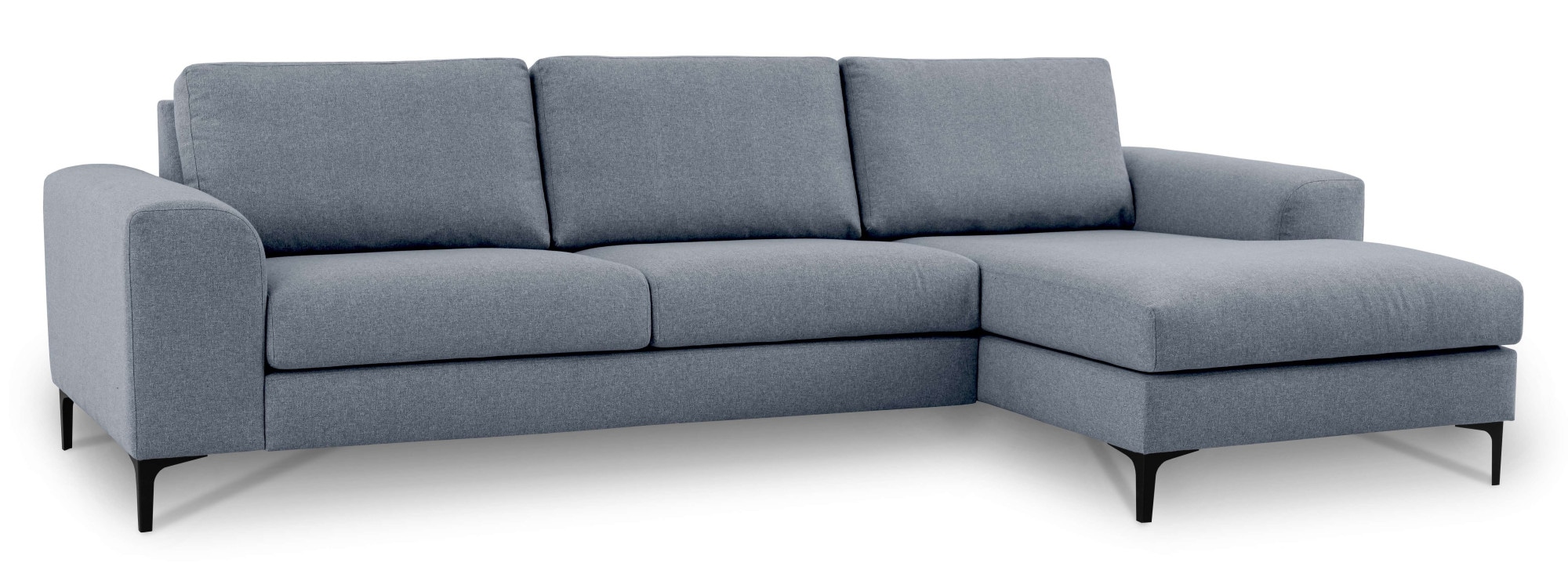 OTTO home Ecksofa »Henry« mit Metallbeinen, in modernem Design