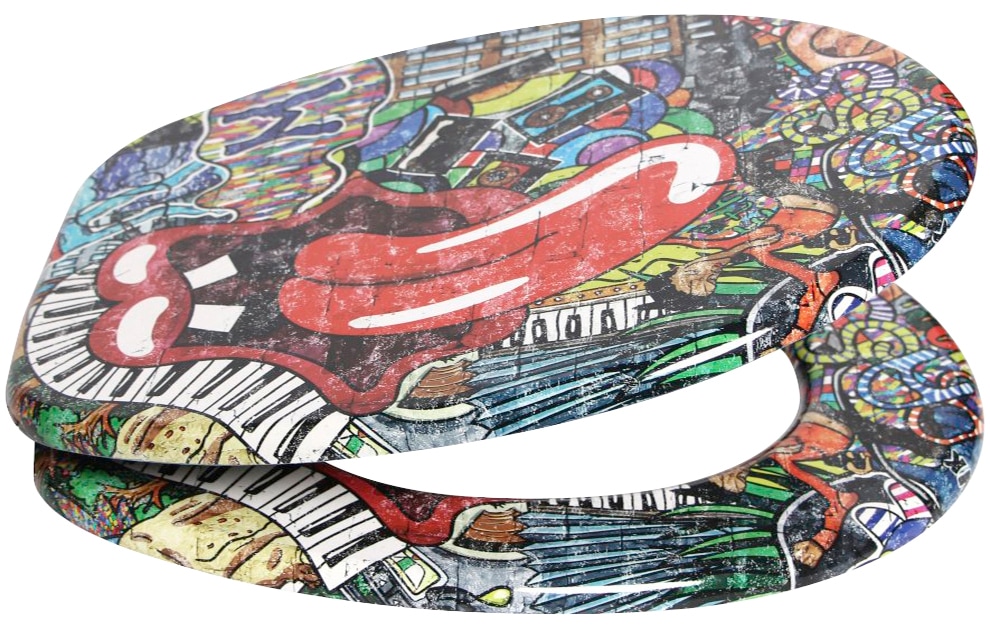 Sanilo WC-Sitz »Graffiti«