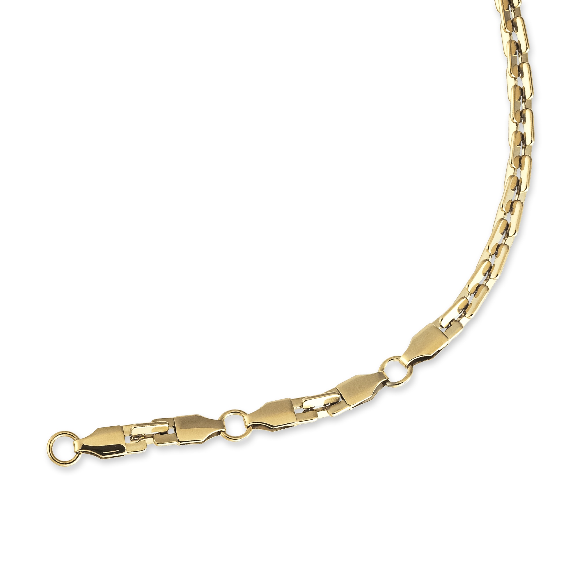 Copenhagen Studios Edelstahlkette »Schmuck Geschenk Halskette Unisex Link«