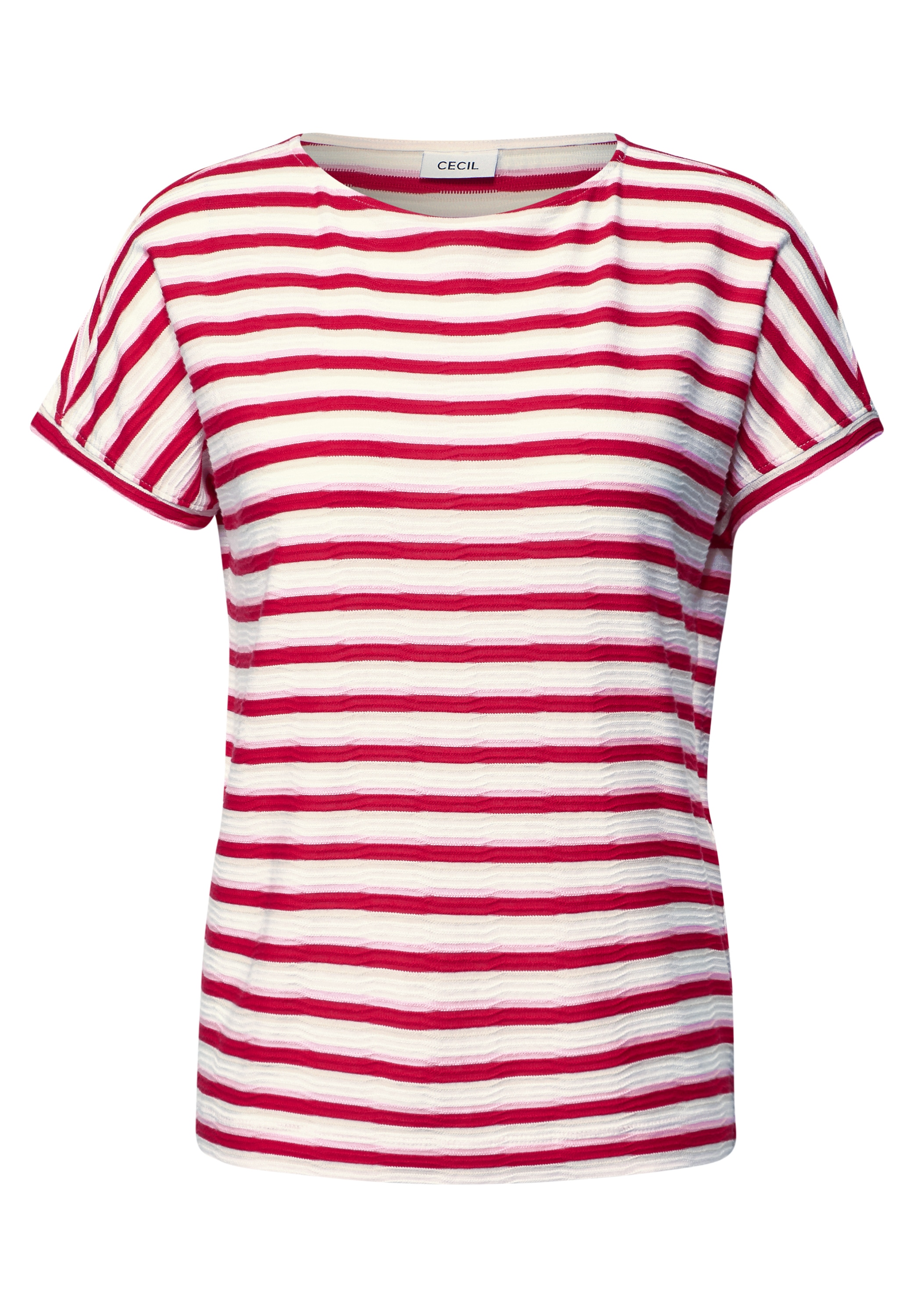 Cecil T-Shirt, mit Streifen Muster