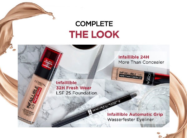 L'ORÉAL PARIS Concealer »Infaillible More Than Concealer«, mit hoher Deckkraft