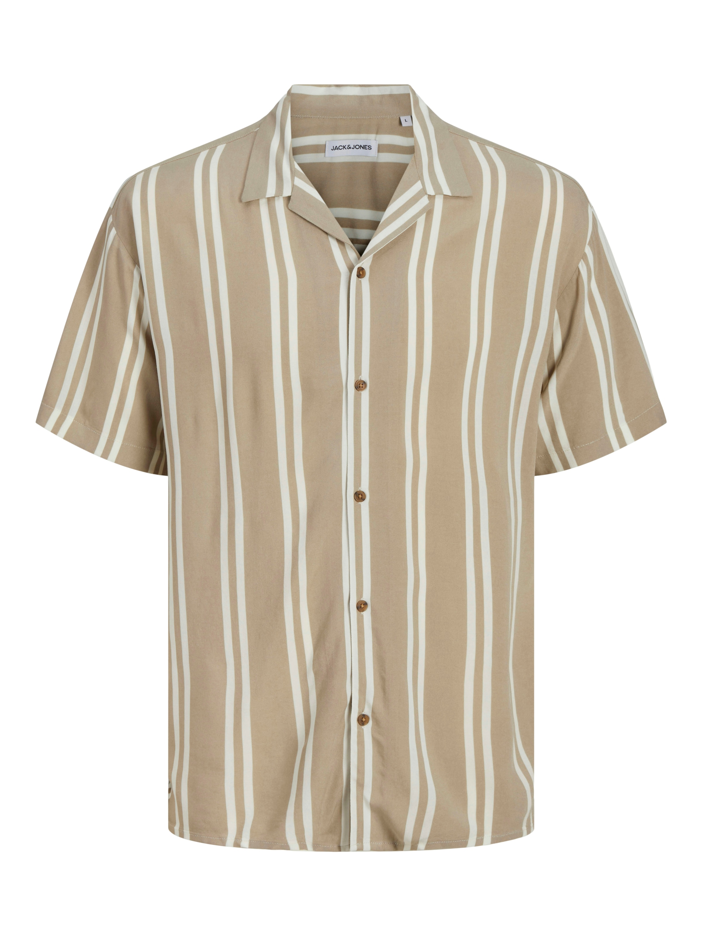 Jack & Jones PlusSize Kurzarmhemd »JJEJEFF STRIPE RESORT SHIRT SS SN PLS«