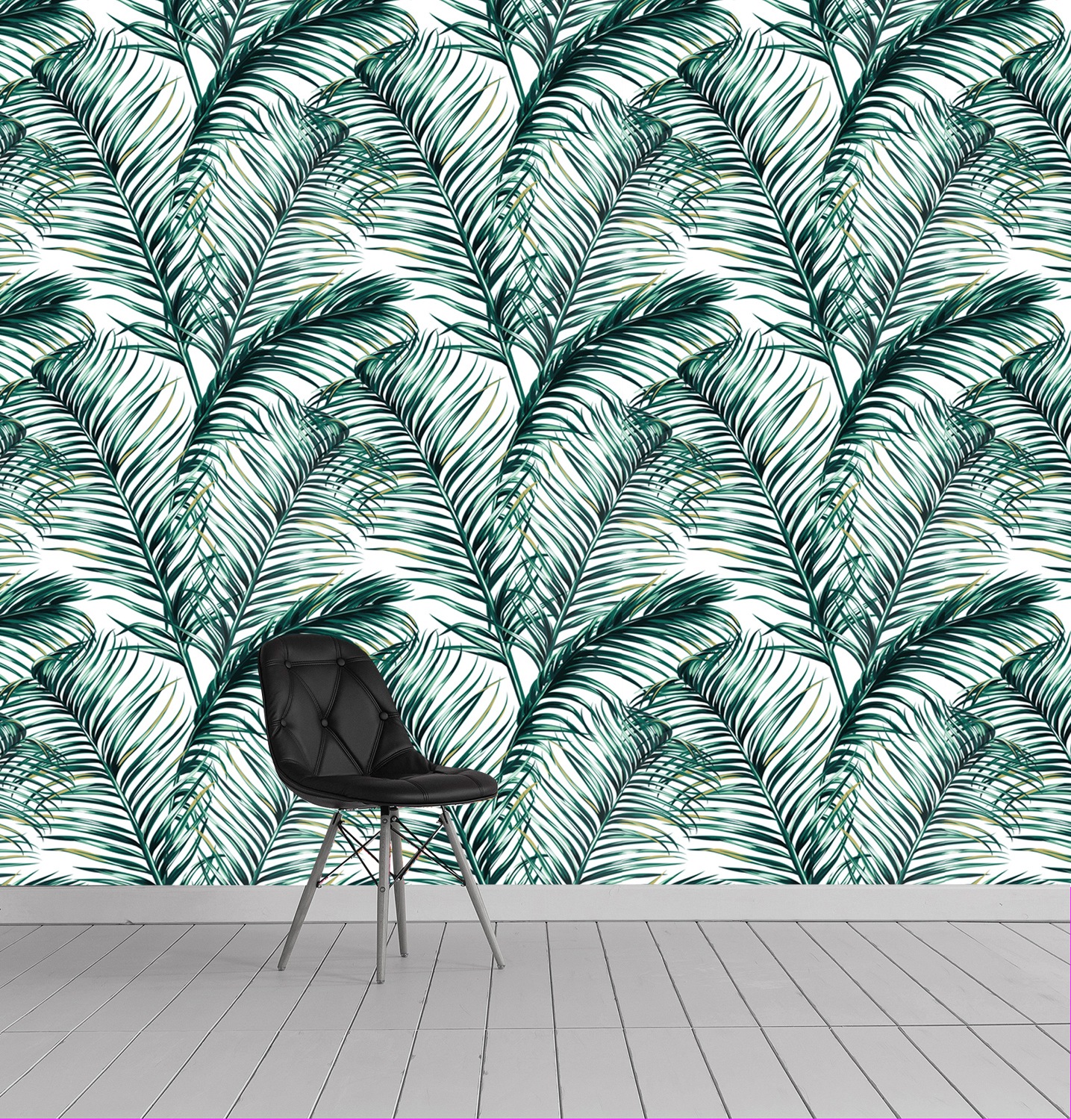 queence Vinyltapete »Mathea« Motiv | floral | geblümt | gemustert glatt 90x250cm, selbstklebend, kinderleichte Anbringung, , Sticker