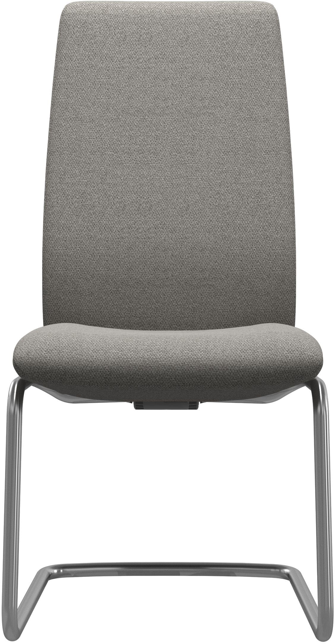 Stressless® Polsterstuhl »Laurel«, ROHLEDER Stoff Q2 FARON, High Back, Größe L, mit Beinen aus Stahl in Schwarz matt