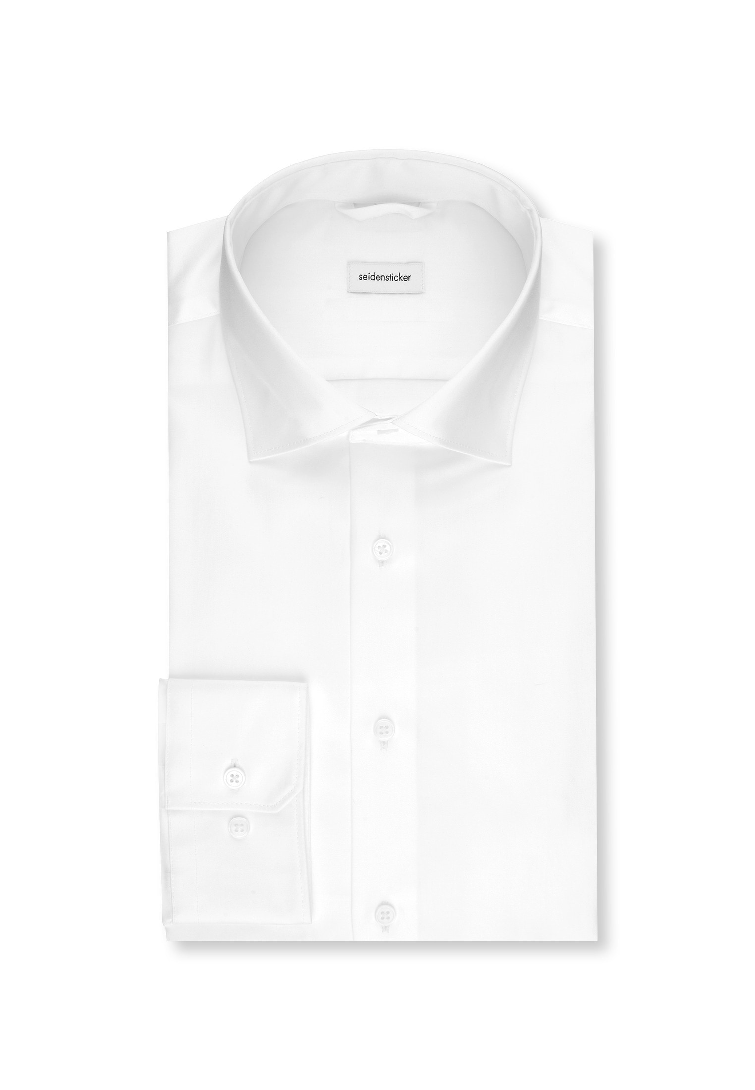 seidensticker Businesshemd »Schwarze Rose« Shaped 1/1 Extra lang Kentkragen Uni