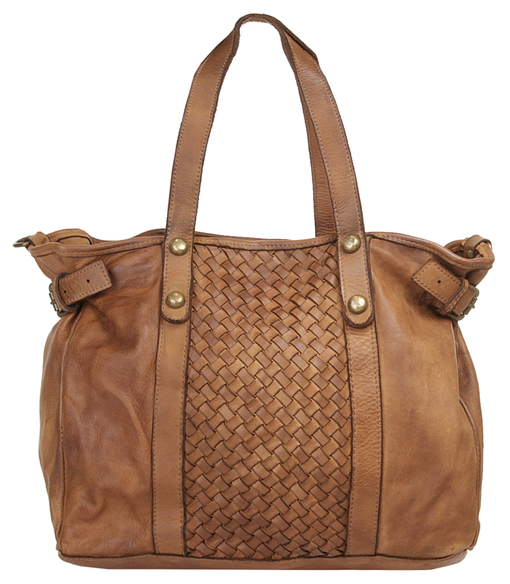 Samantha Look Shopper "SAMANTHA LOOK Damen echt Leder, Made in Italy" echt Leder, Made in Italy