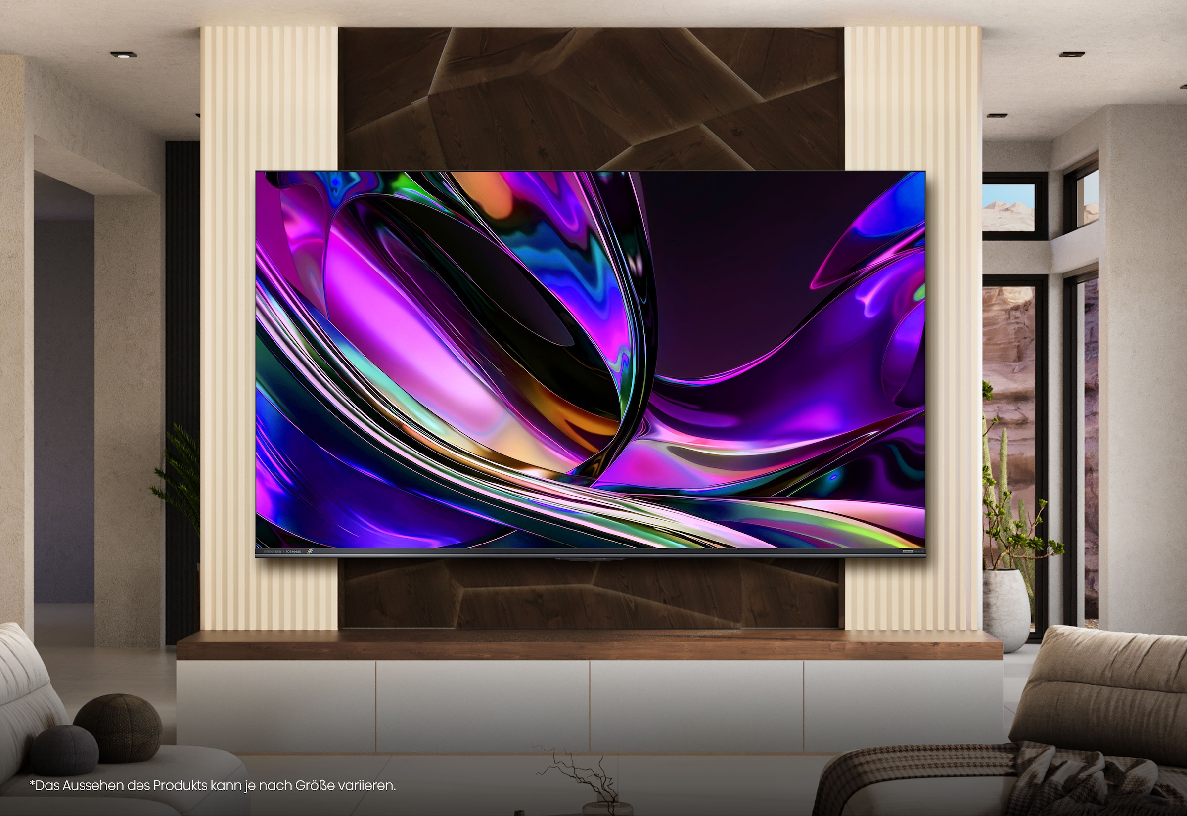 Hisense Mini-LED-Fernseher »65UR8DS« 164 cm/65 ″ Smart-TV