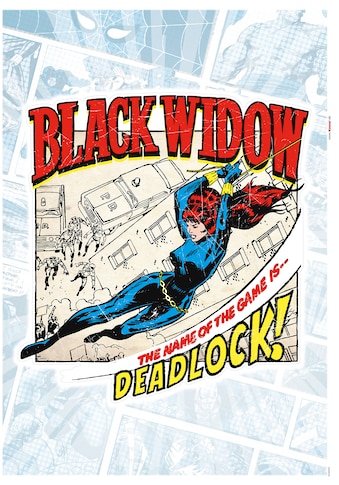 Komar Wandtattoo »Black Widow Comic Classic«, (1 St.), 50 x 70 cm kaufen