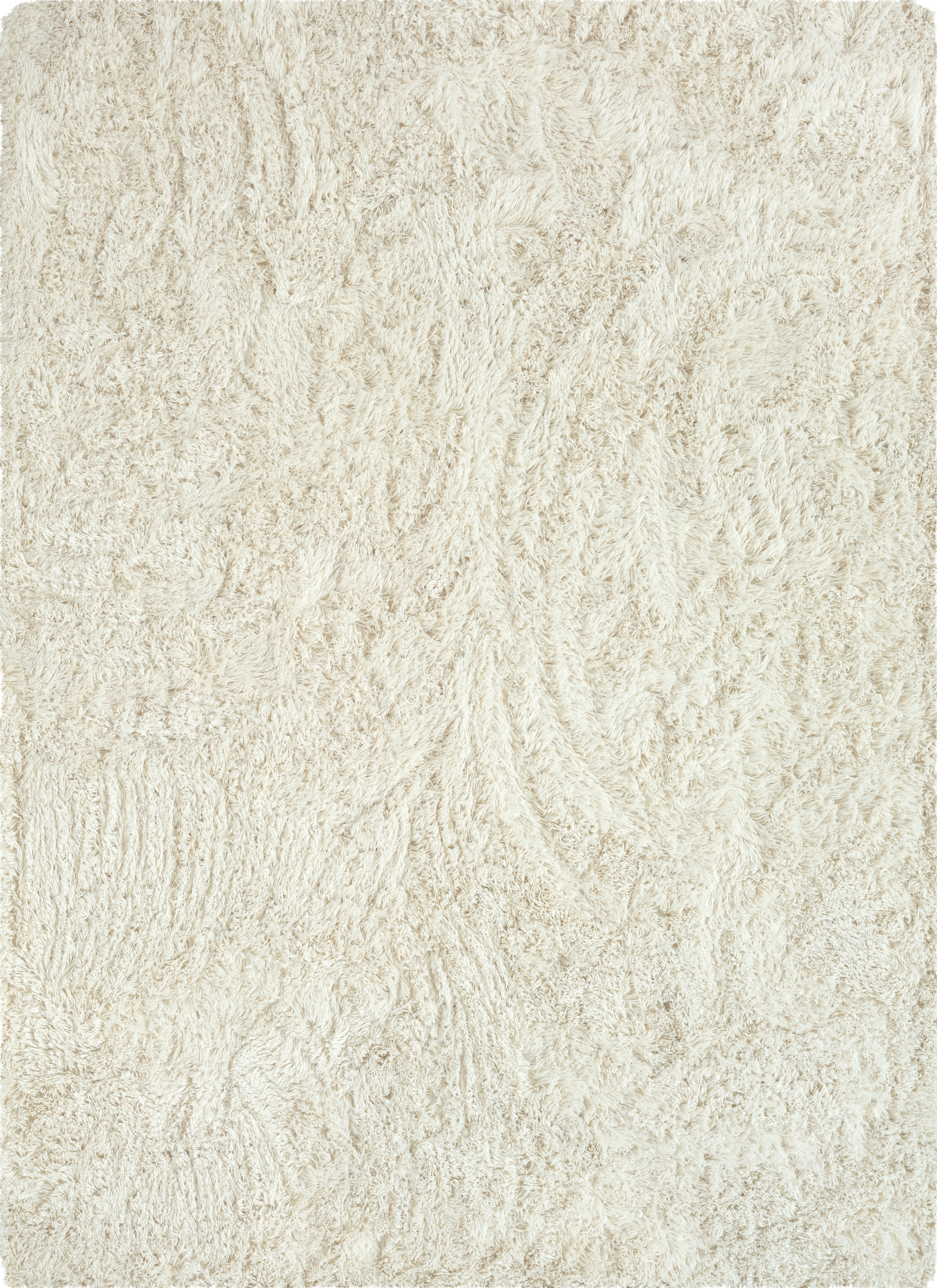 merinos Teppich »Fluffy Shaggy« rund 35 mm Höhe Flauschiger Hochflor Teppich, Wohnzimmer, Anti-Rutsch Unterseite