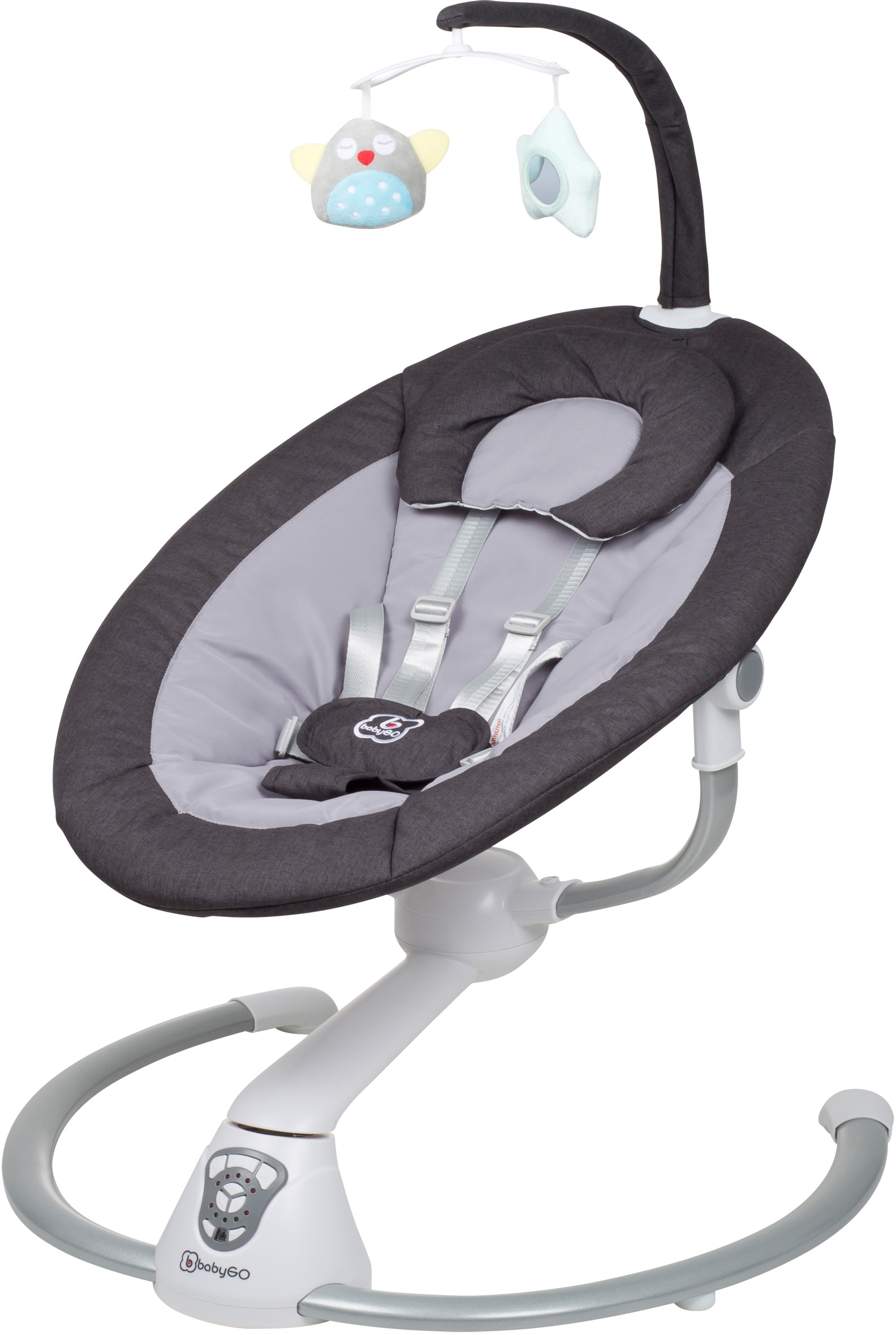BabyGo Babywippe »Homey«, bis 9 kg, mit Schaukelbewegungen und Sound