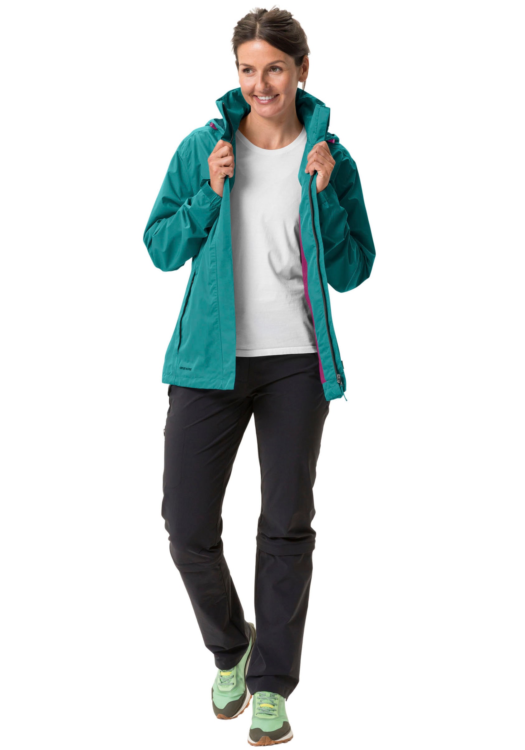 VAUDE Outdoorjacke »WOMEN'S ESCAPE LIGHT JACKET«, (1 St.), mit Kapuze