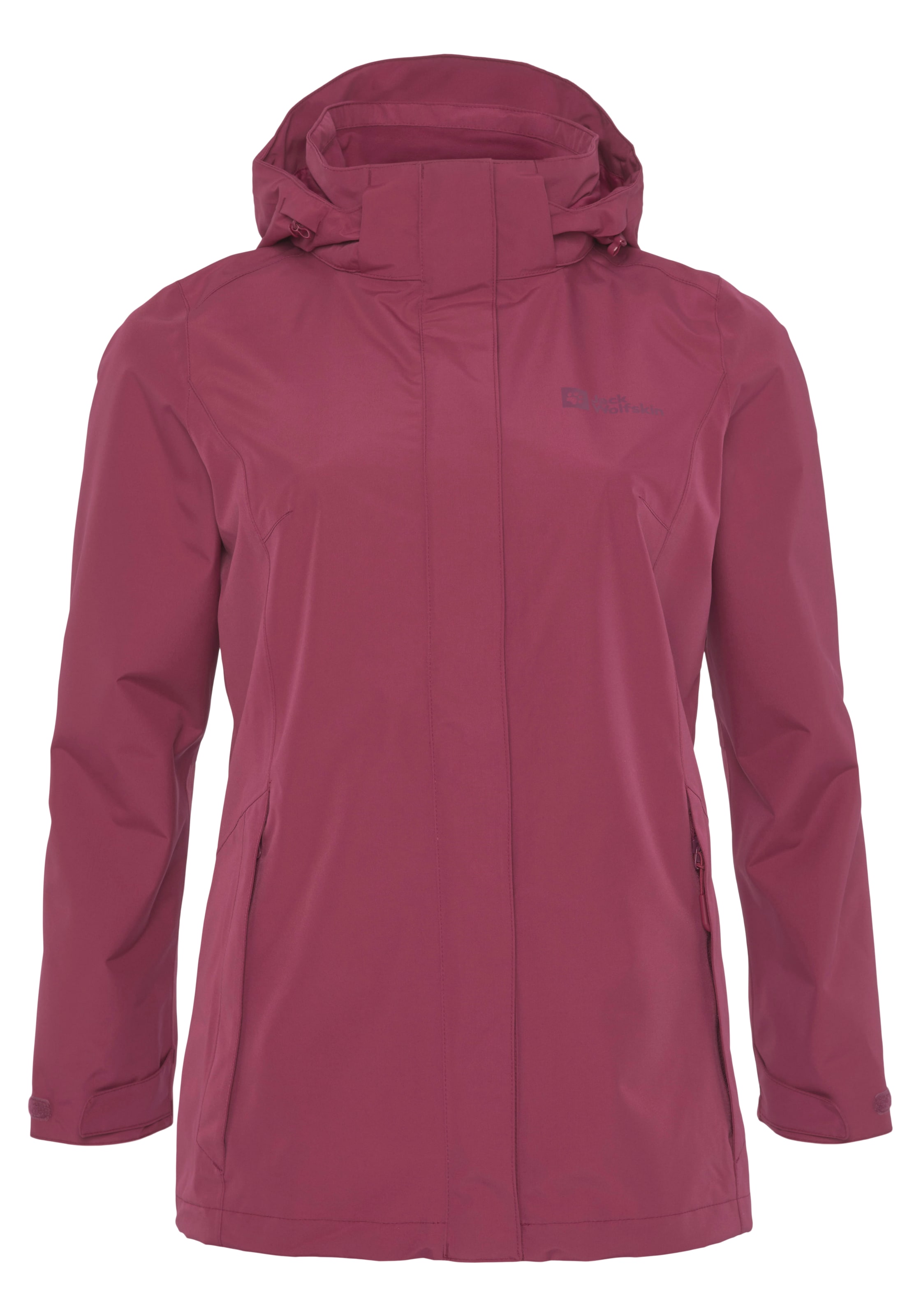 Jack Wolfskin Funktionsjacke »TOCORA JACKET WOMEN«, mit Kapuze, Wasserdicht & Winddicht & Atmungsaktiv