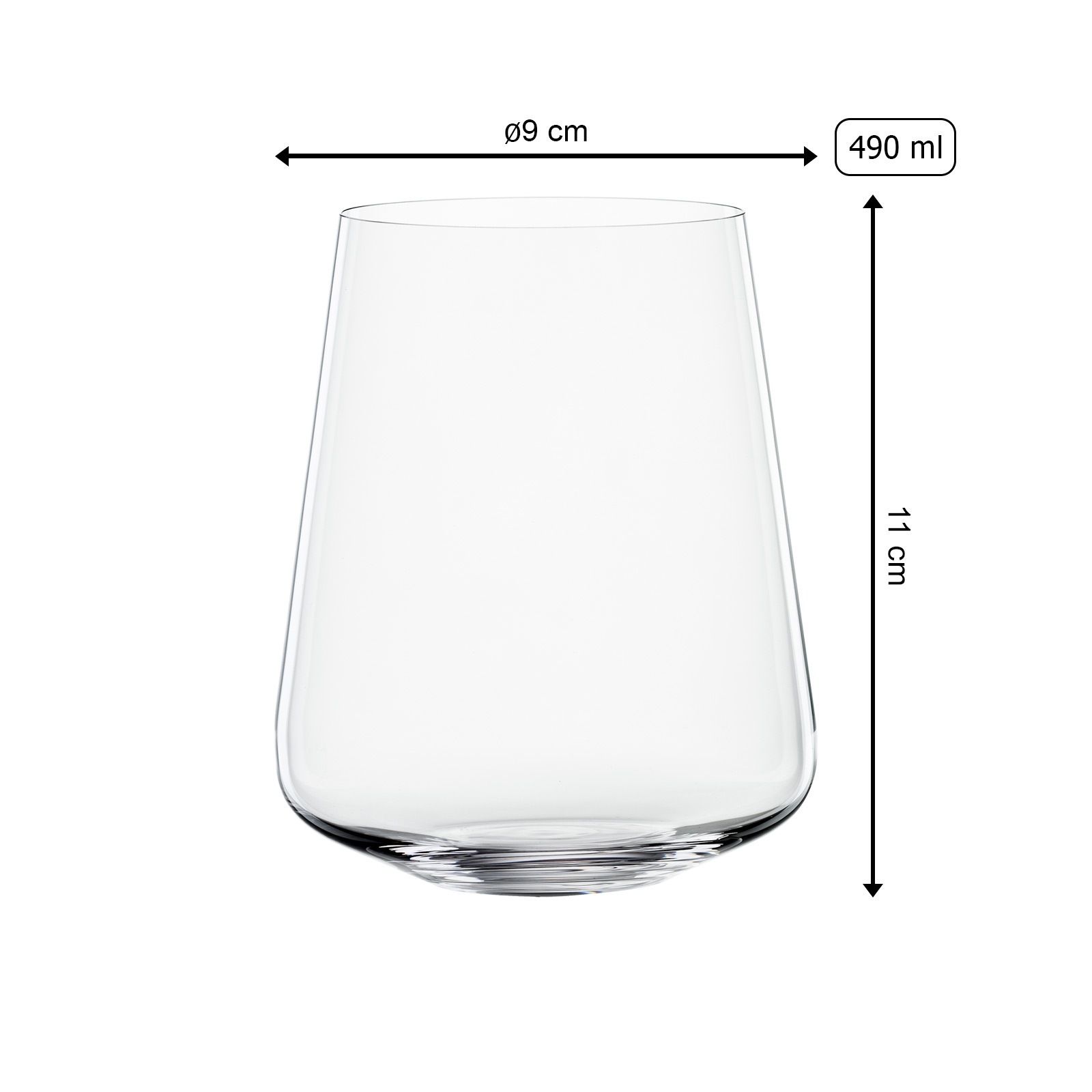 SPIEGELAU Glas »Softdrinkgläser Definition 490 ml 4er Set transparent«