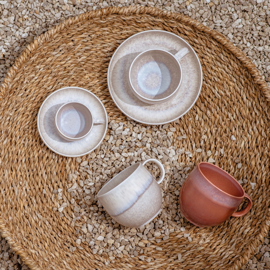 like. by Villeroy & Boch Untertasse »Kaffeeuntertassen Perlemor Sand ø 16,1 cm 6er Set beige«
