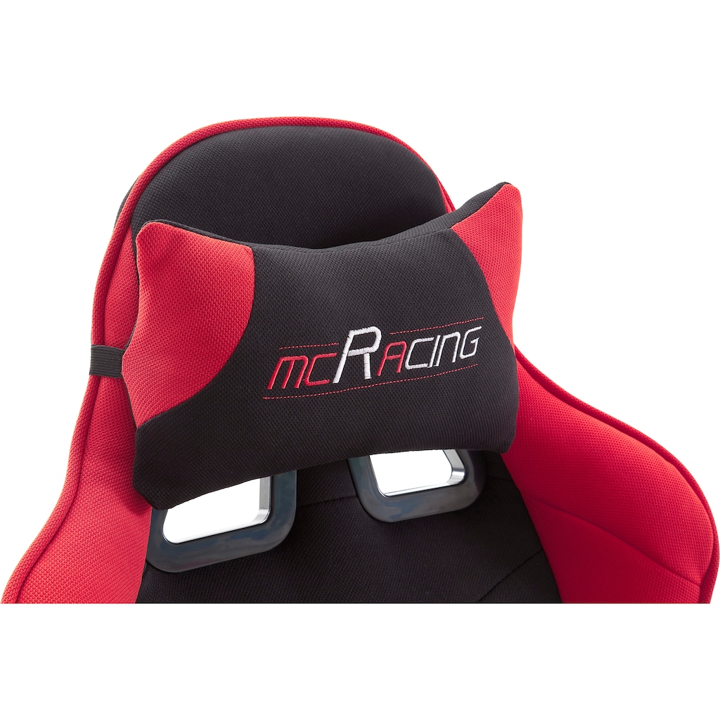 MCA furniture Gaming-Stuhl »MC Racing Gaming-Stuhl«, (Set), 1 St., Stoff, MC Racing Gaming-Stuhl