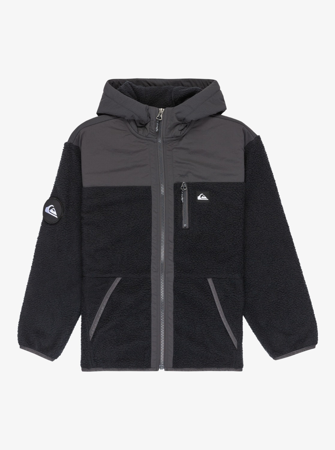 Quiksilver Fleecejacke »BACK TO S SCHOOL YOUTH« für Kinder und Jugendliche, aus Polyester, leichtes Material