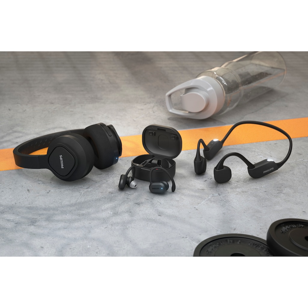 Philips Bluetooth-Kopfhörer »TAA6606BK/00«, A2DP Bluetooth-AVRCP Bluetooth-HFP, Freisprechfunktion