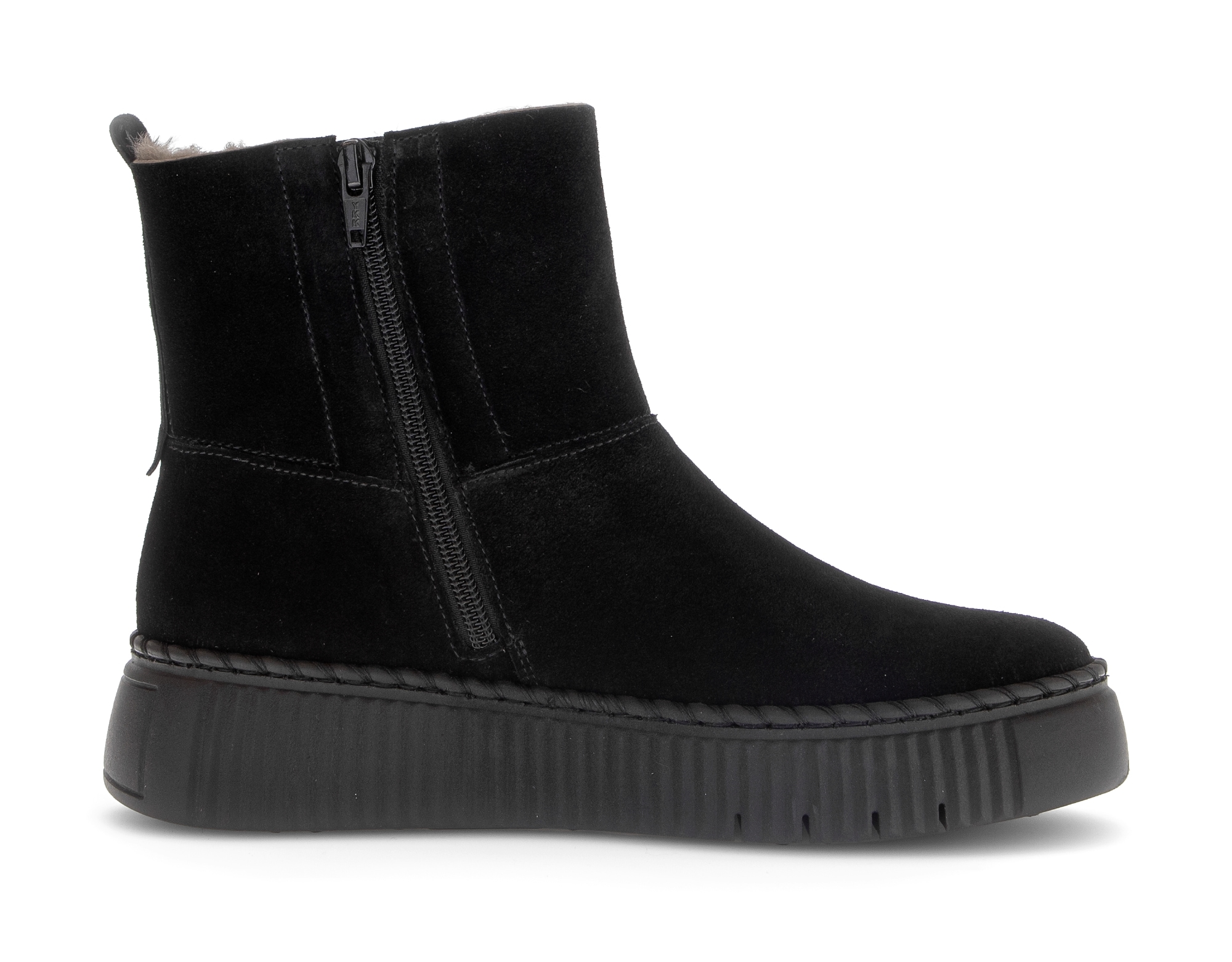 Gabor Winterboots, Plateau, Stiefelette mit praktischem Innenreißverschluss
