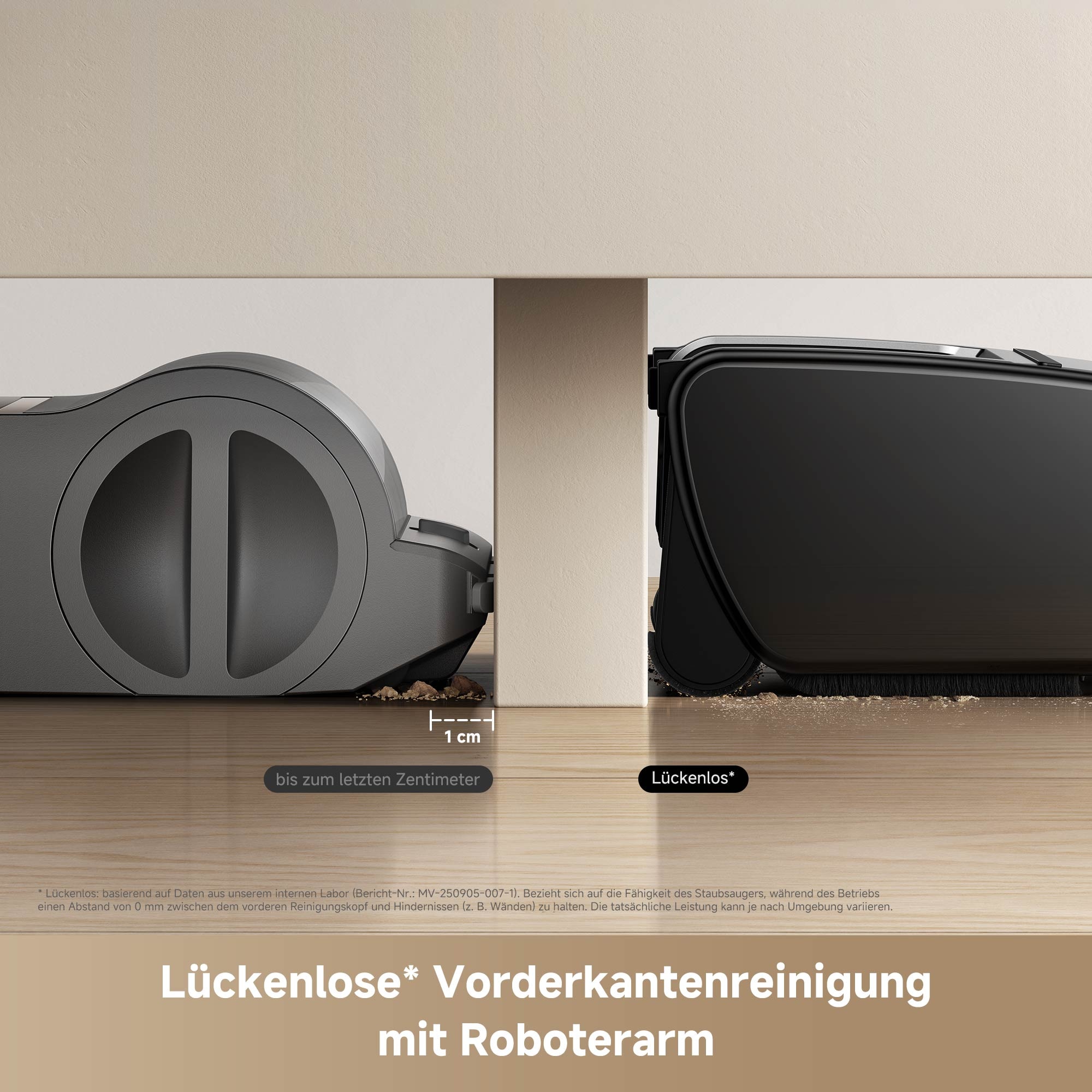 Mova Akku-Stielstaubsauger »G70 Complete« 99,9% Filterung, LED-Display