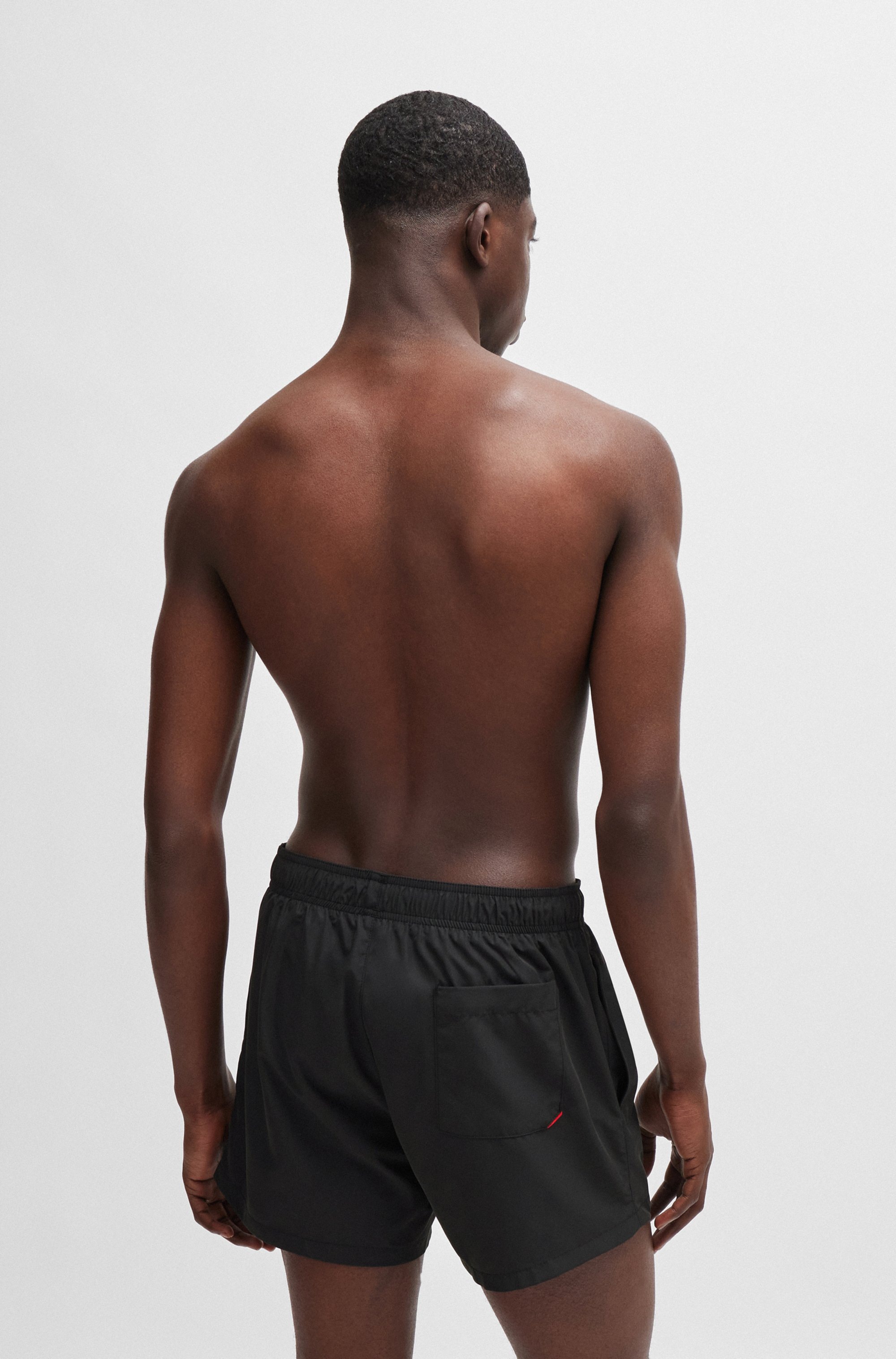 HUGO Underwear Badeshorts »ABAS«, seitlich mit großem HUGO Logo-Print
