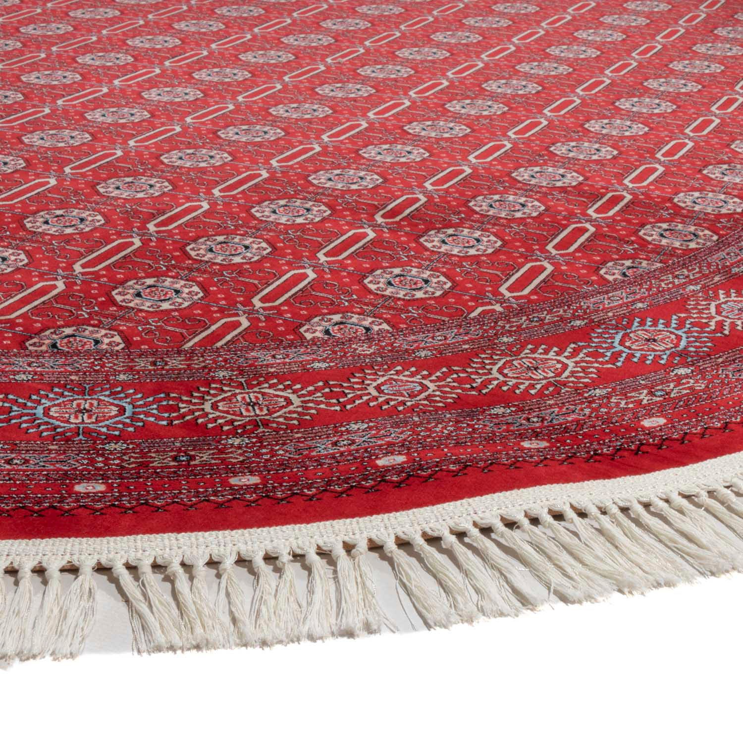 morgenland Orientteppich »Orientteppich - Turkaman - rechteckig«, oval, 8 mm Höhe