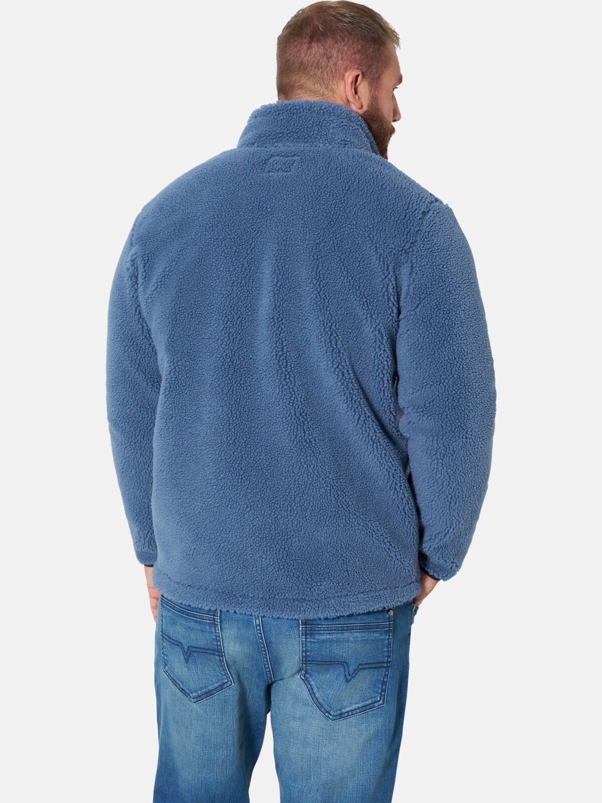 Jan Vanderstorm Sweatjacke »Strickfleecejacke LOKERT«