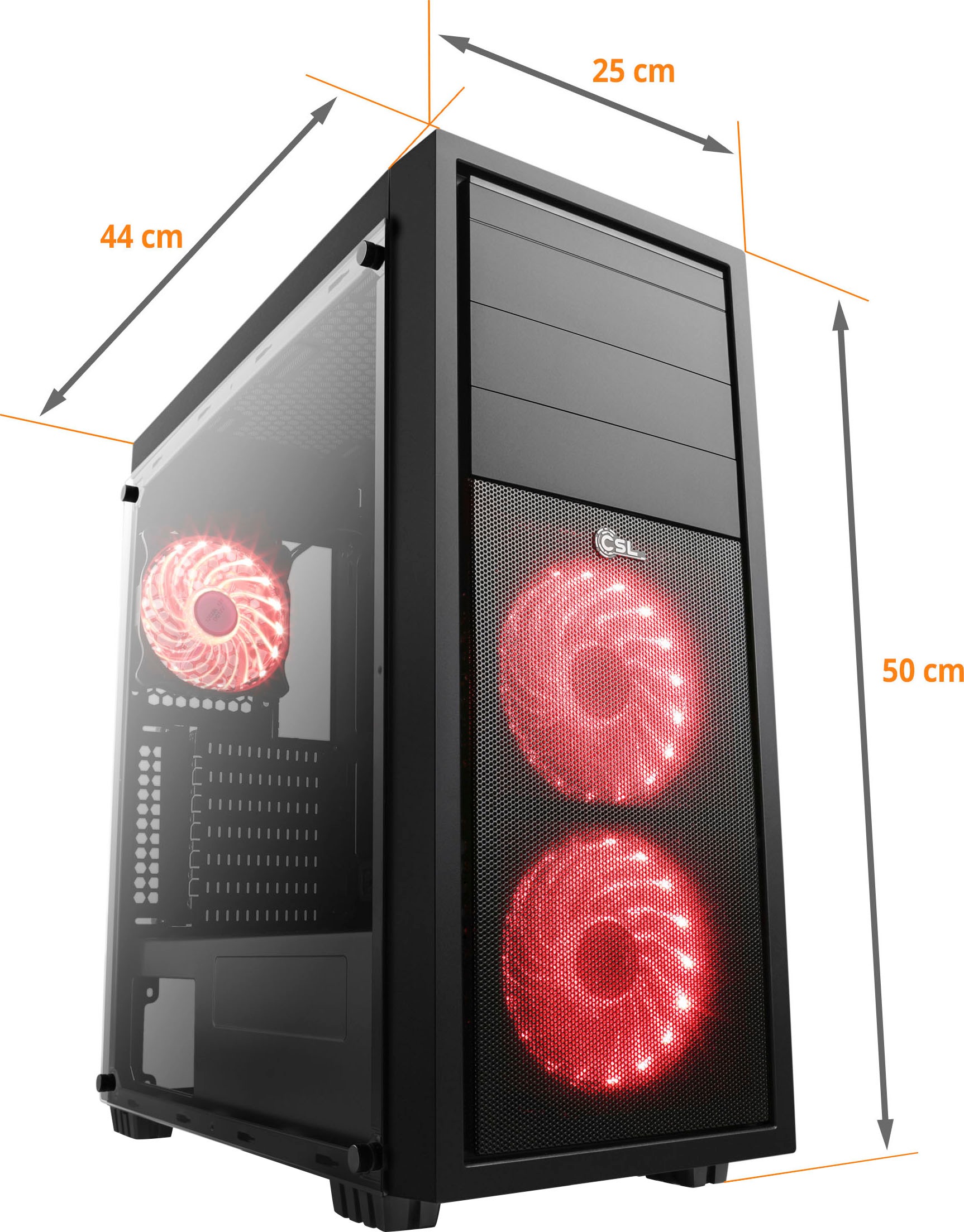 CSL Gaming-PC »HydroX V28316«