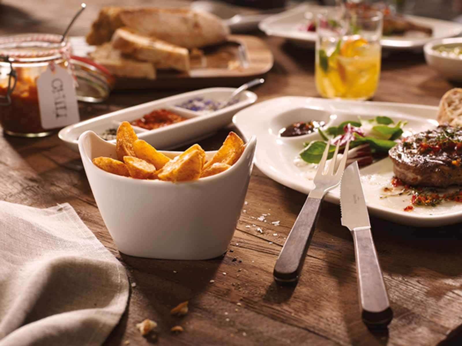 Villeroy & Boch Besteck-Set »Steakbesteck Texas silber«