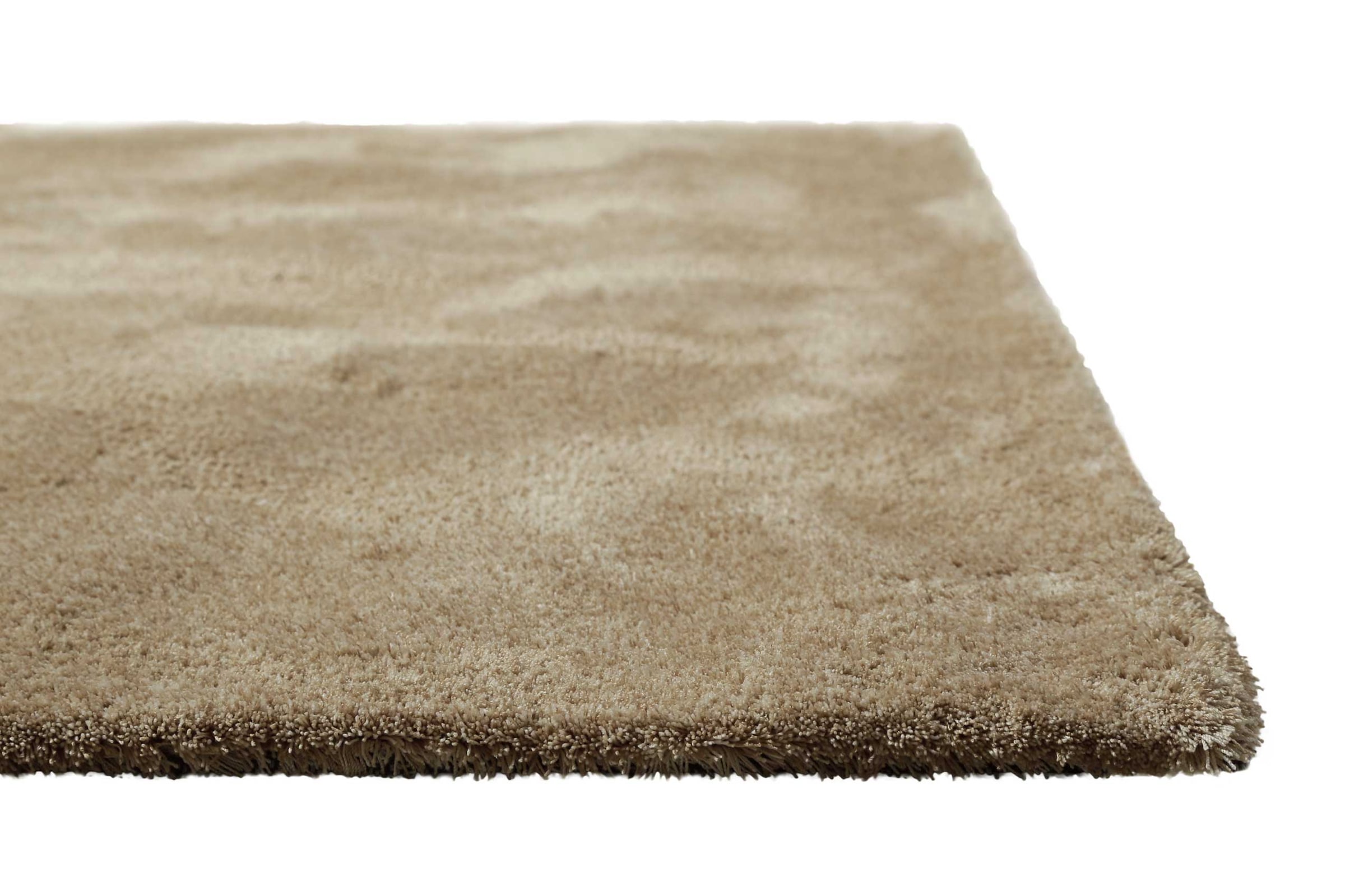 Homie Living Teppich »Sienna«, quadratisch, 20 mm Höhe, Hochflor, Microfaser, uni, weich & kuschelig, Wohnzimmer, Schlafzimmer