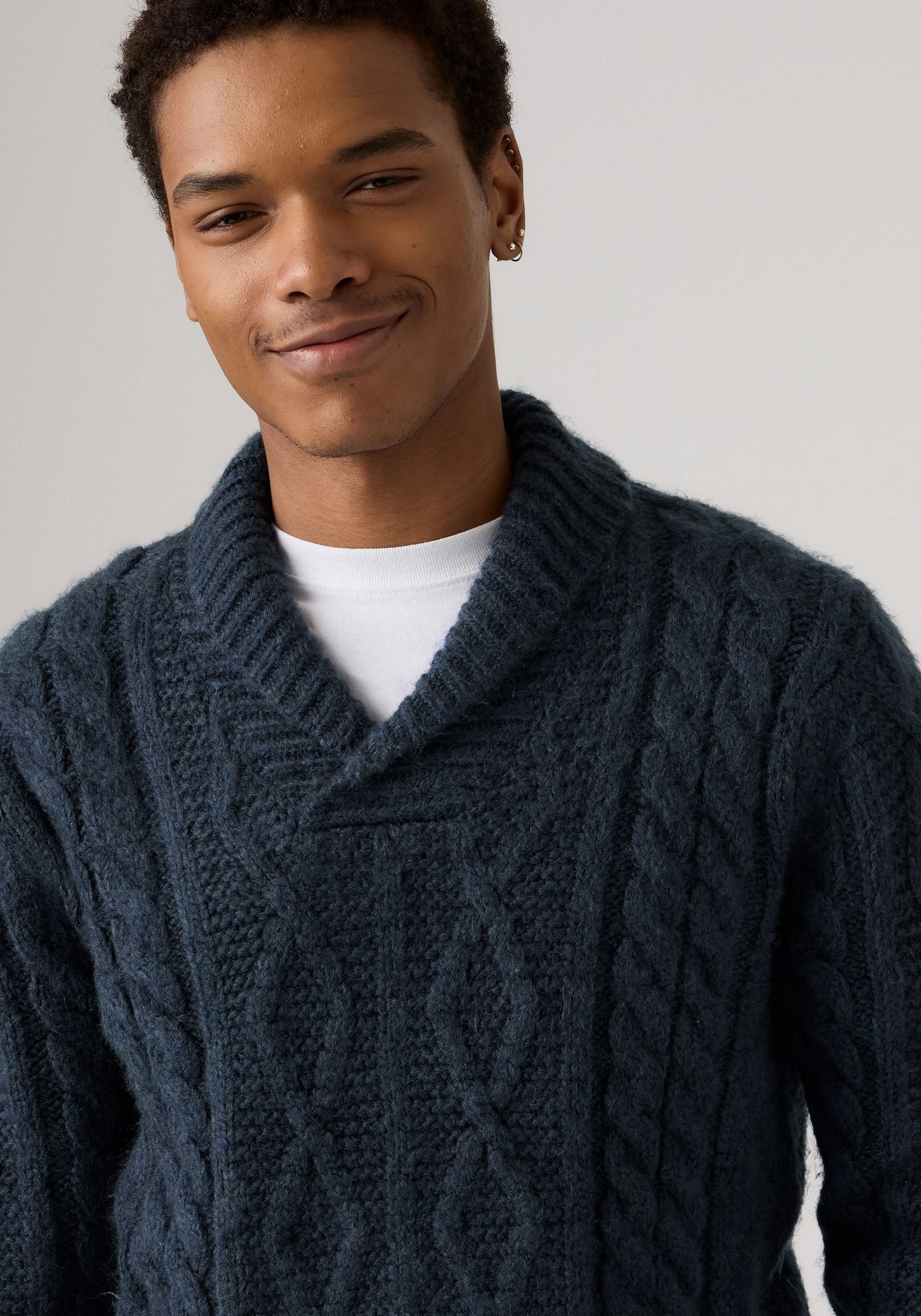 Levi's® Strickpullover mit Ajourstrickmuster