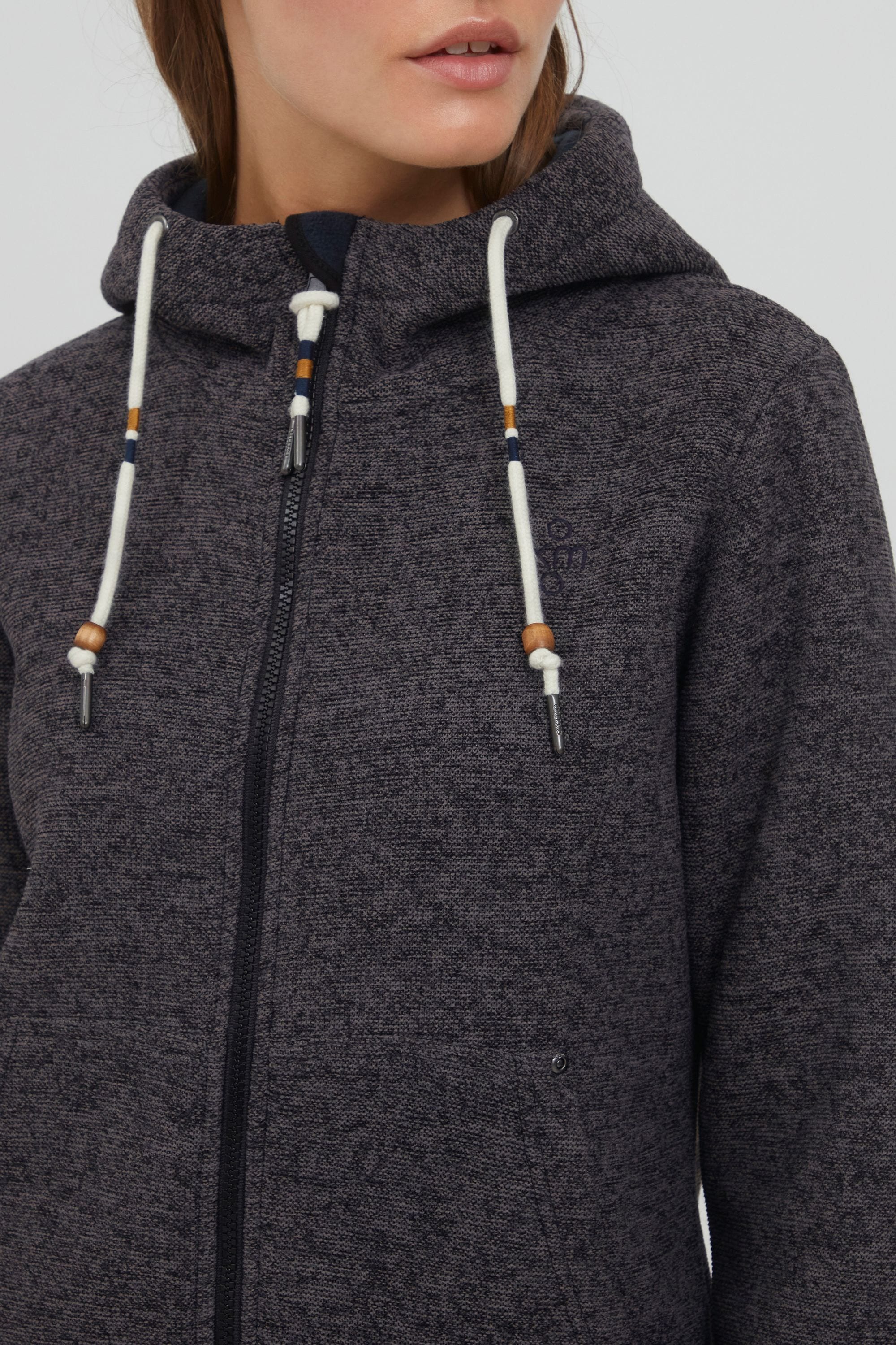 OXMO Kapuzenfleecejacke »Kapuzensweatjacke OXFia«