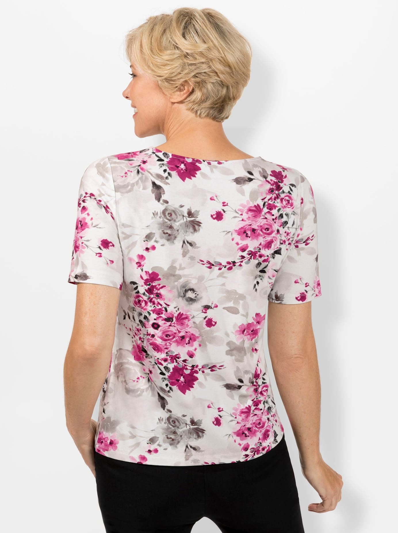 Lady Kurzarmshirt »Shirt«, (1 tlg.)