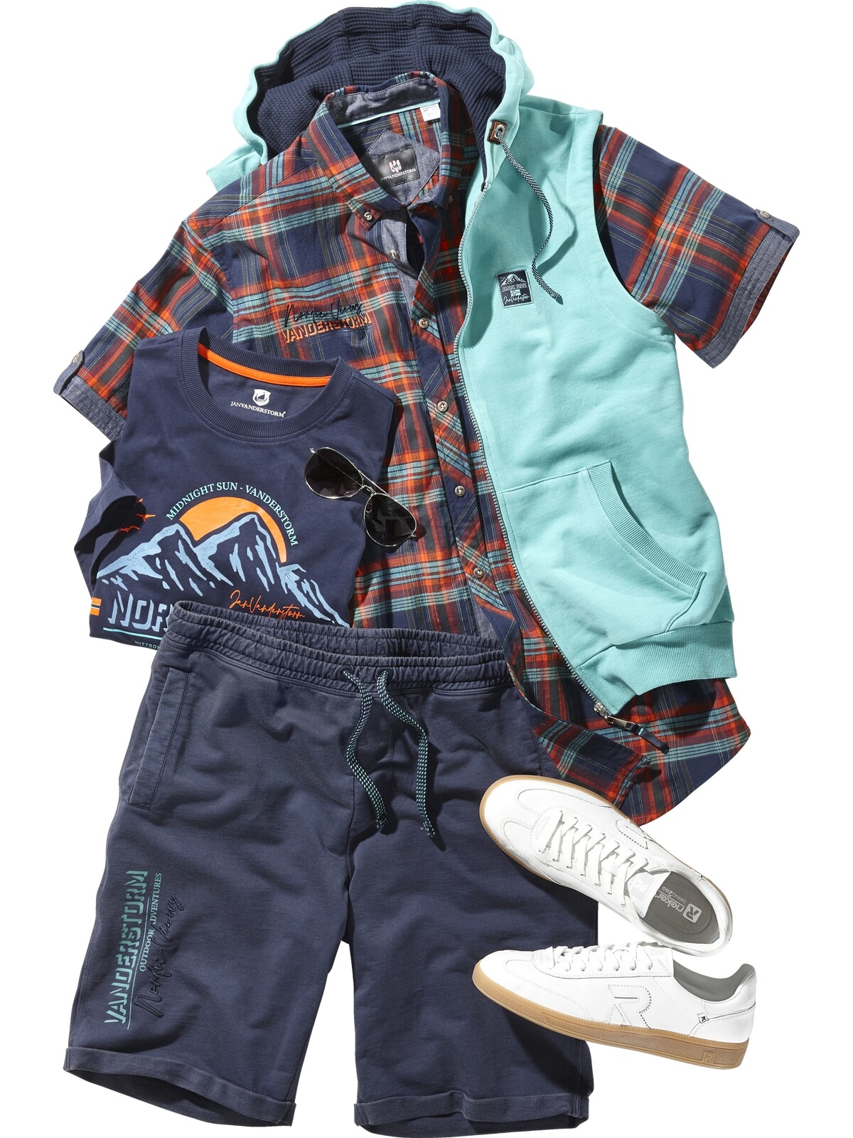 Jan Vanderstorm Sweatbermudas »Sweatbermuda ANDERTAN«