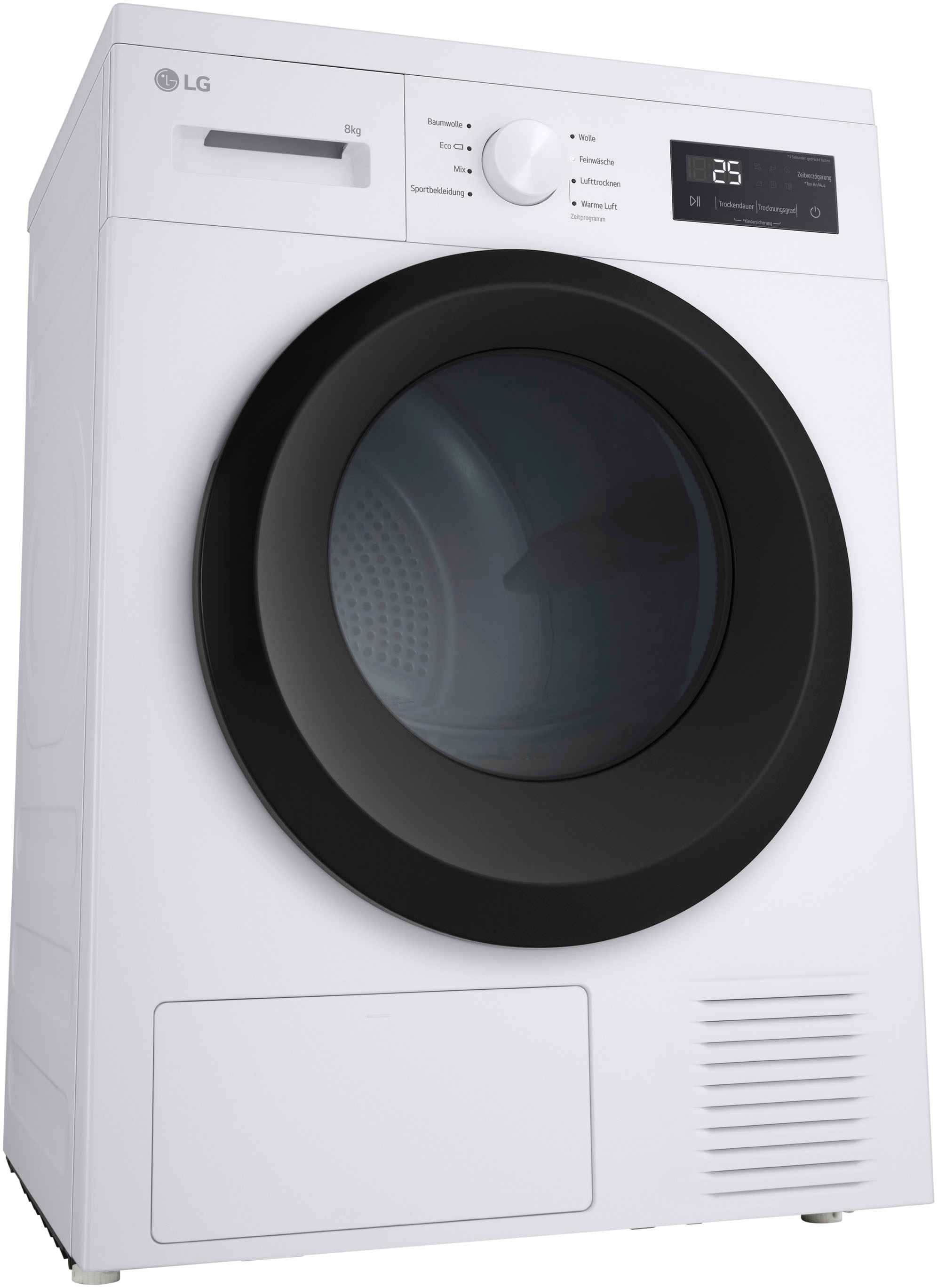 LG Wärmepumpentrockner »RT80B2« Sicherheitsglastür