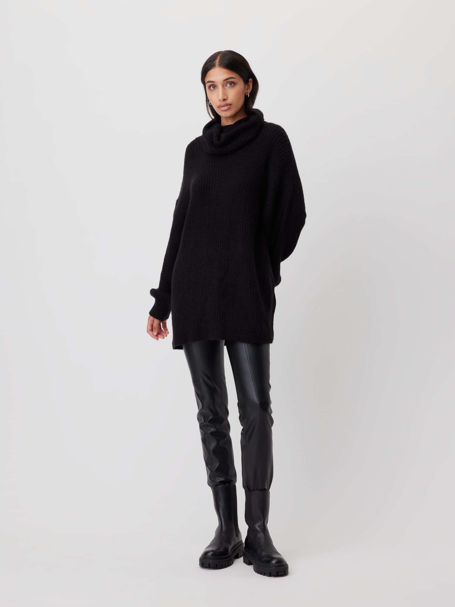LeGer Strickpullover »Juna, LeGer by Lena Gercke« Loose fit mit Rundhalsausschnitt
